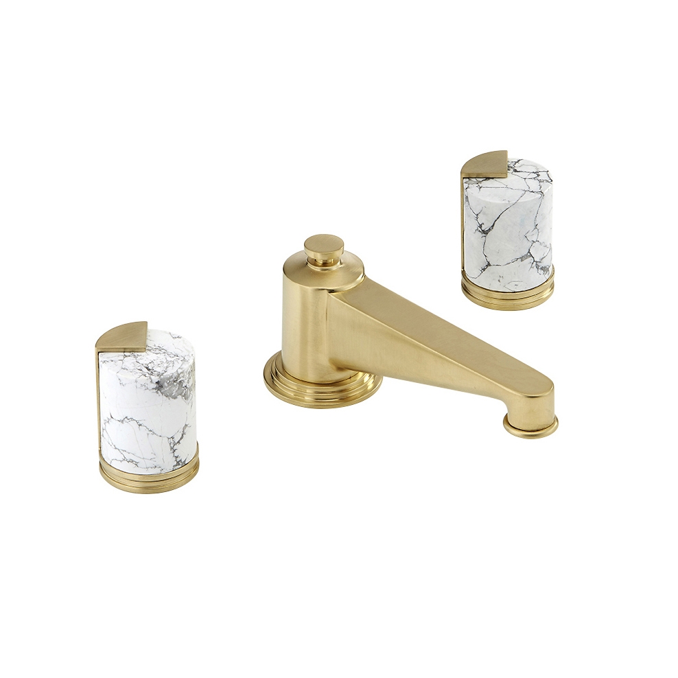 Afficher le produit Le 9 | Mélangeur de lavabo 3 trous du fabricant THG Paris