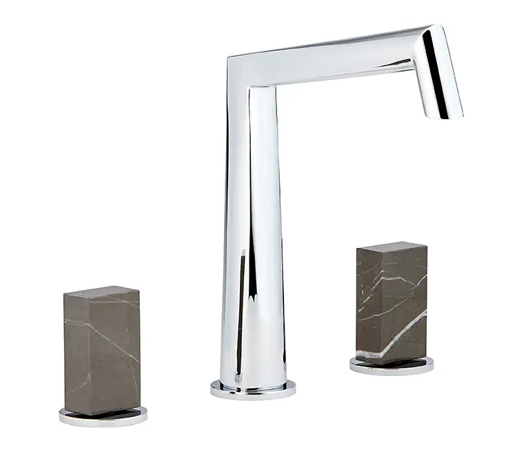 THG Paris - Montaigne | Rim mounted 3-hole basin mixer