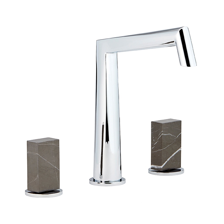 Montaigne | Rim mounted 3-hole basin mixer