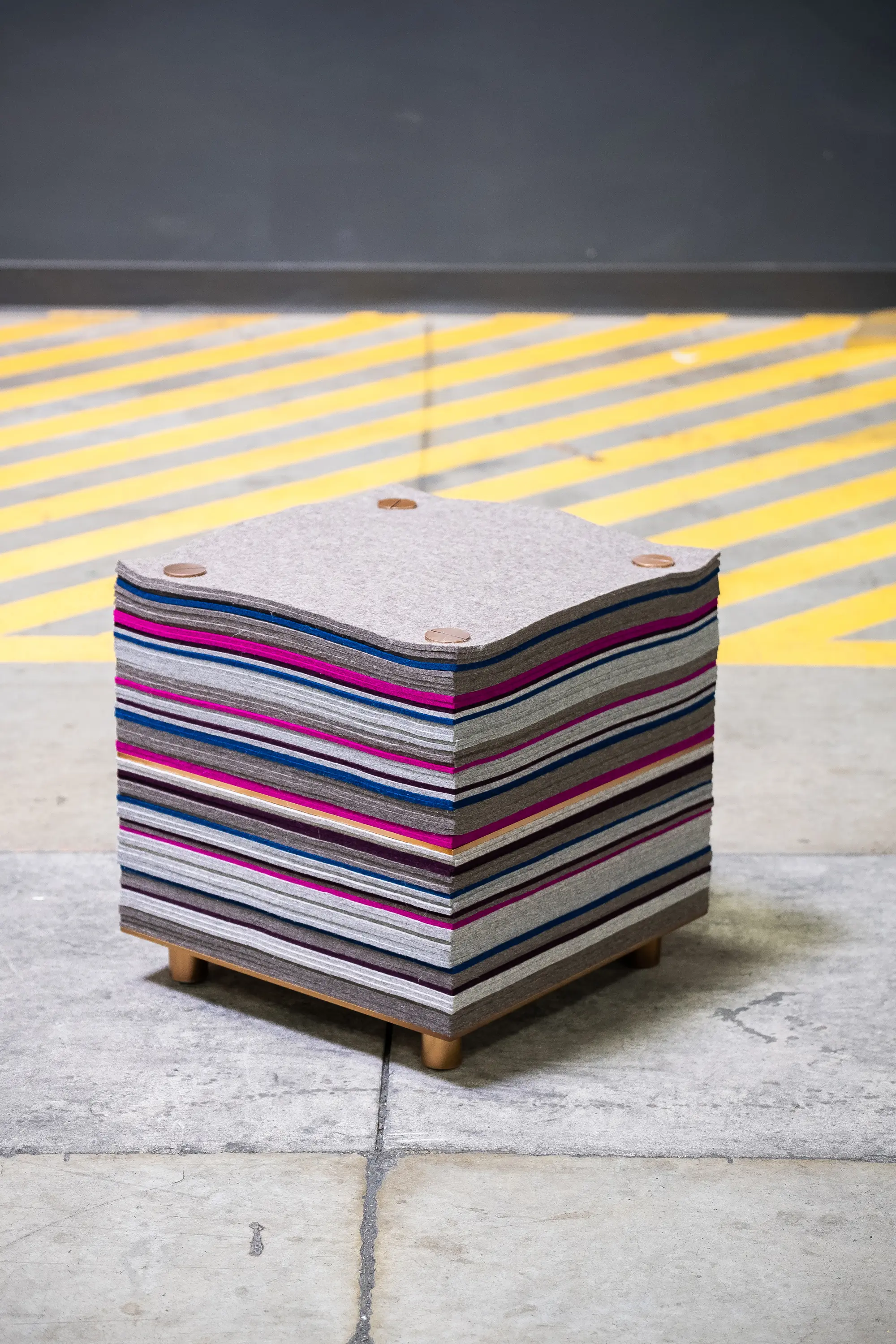 STACKLAB - Felt Series Stool