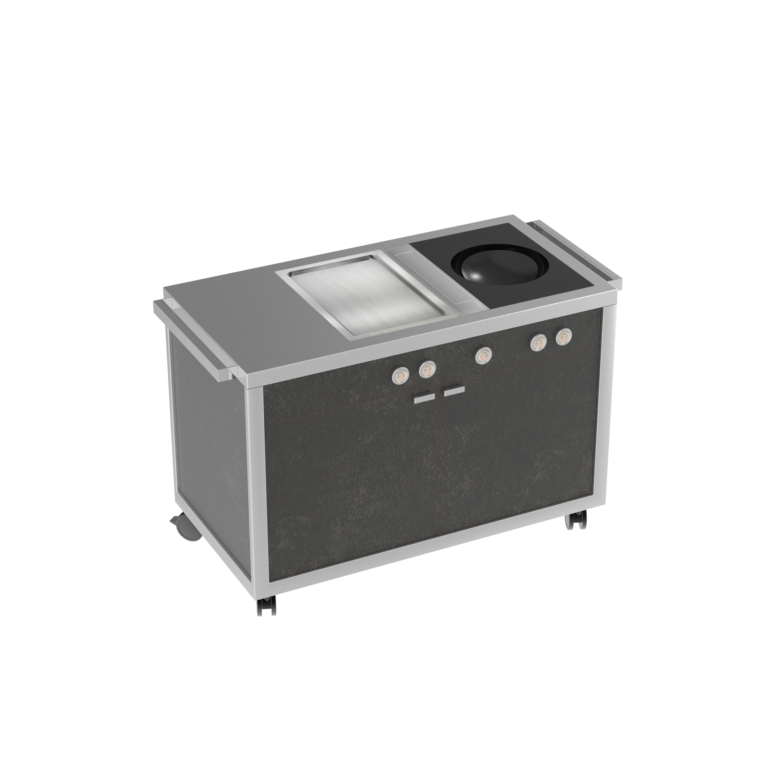 Mostrar el producto Cooking carts | Wok & Teppanyaki station del fabricante La Tavola