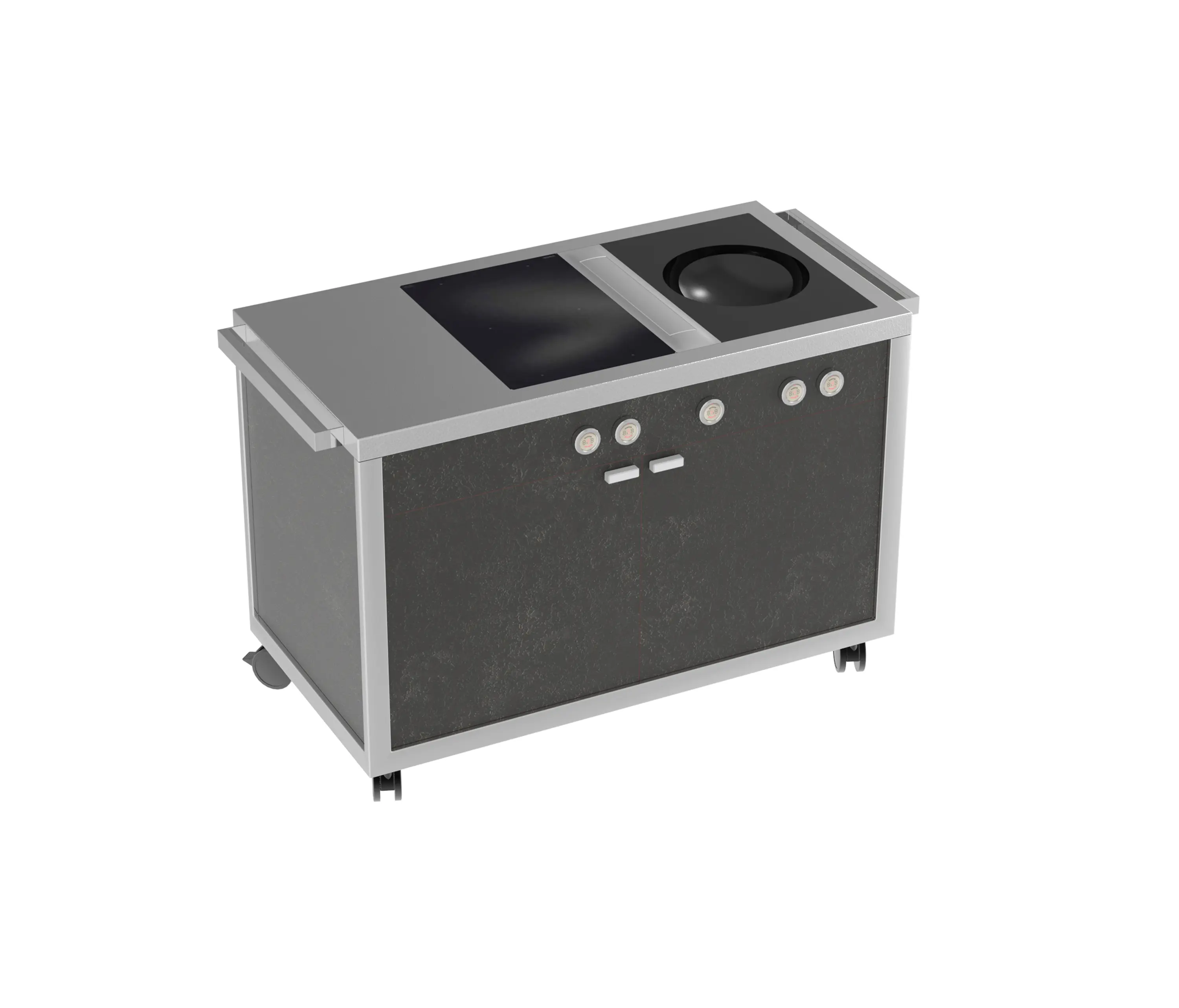 La Tavola - Cooking carts | Wok & Induction top station