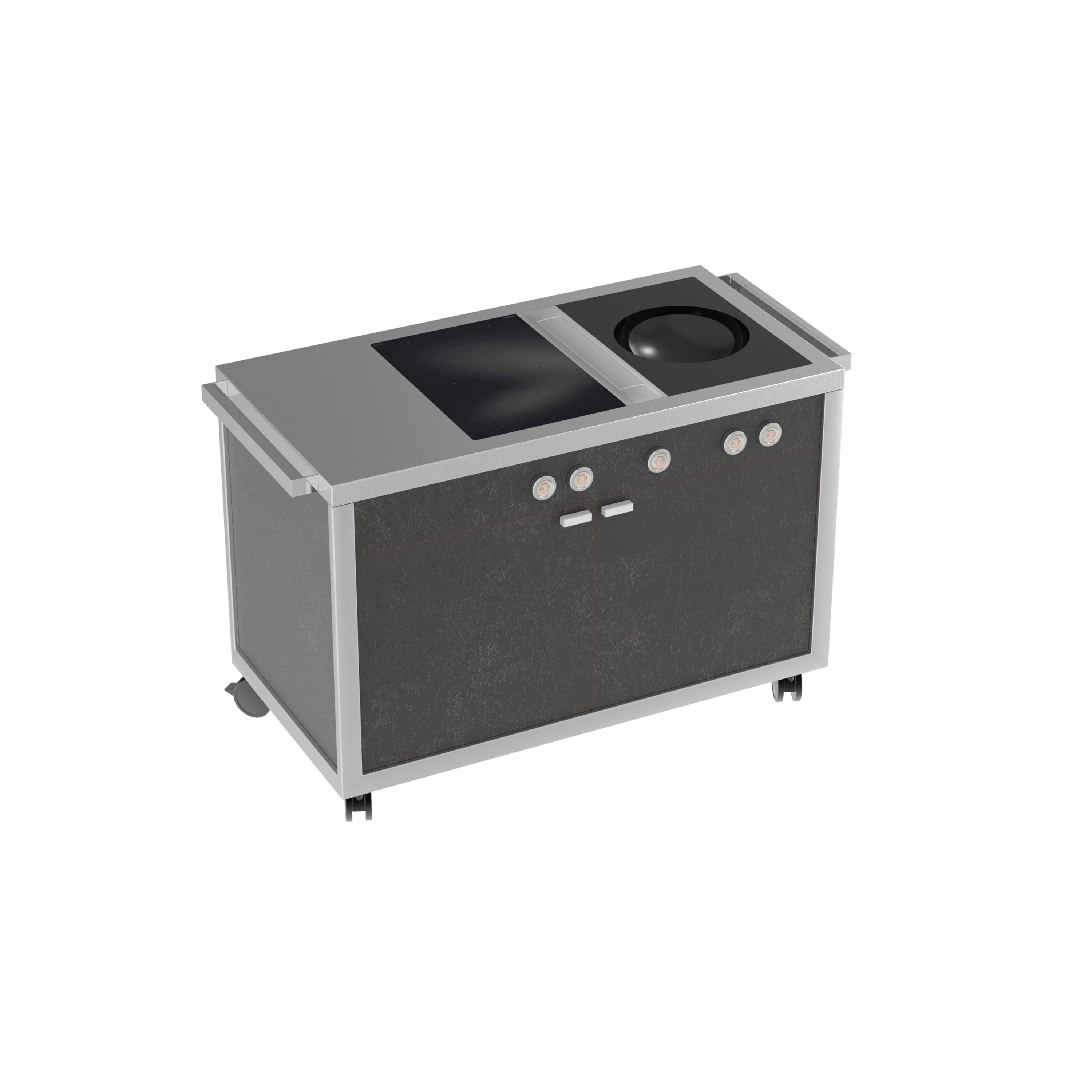 Mostrar el producto Cooking carts | Wok & Induction top station del fabricante La Tavola