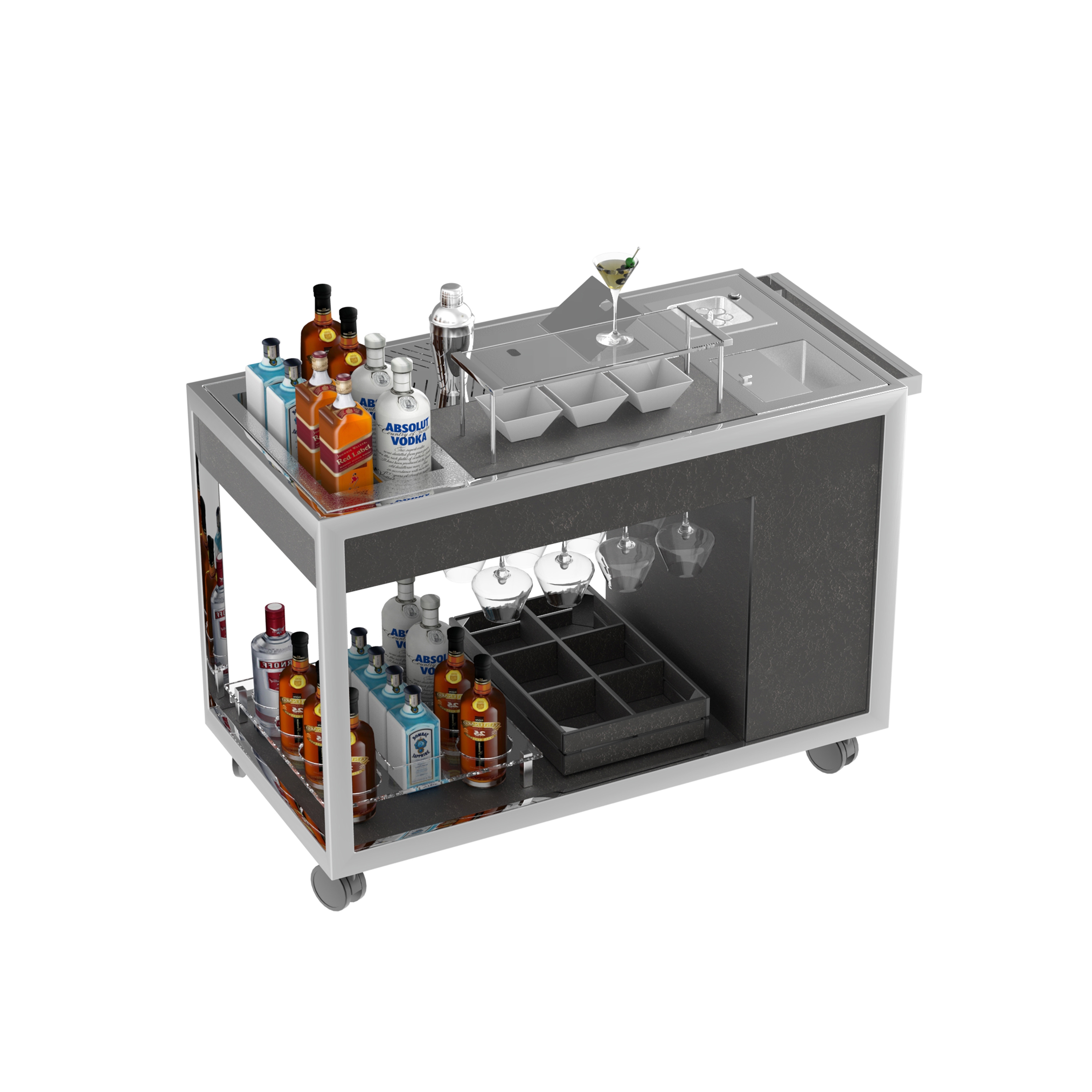 Mostra il prodotto Mixology cart del produttore La Tavola