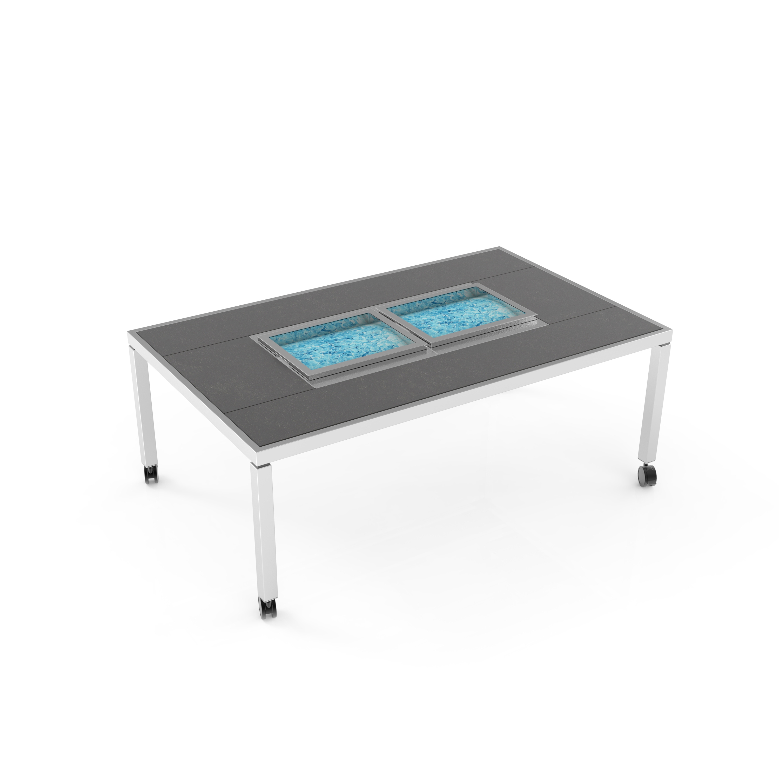 Display product Dining table with double ice well from manufacturer La Tavola