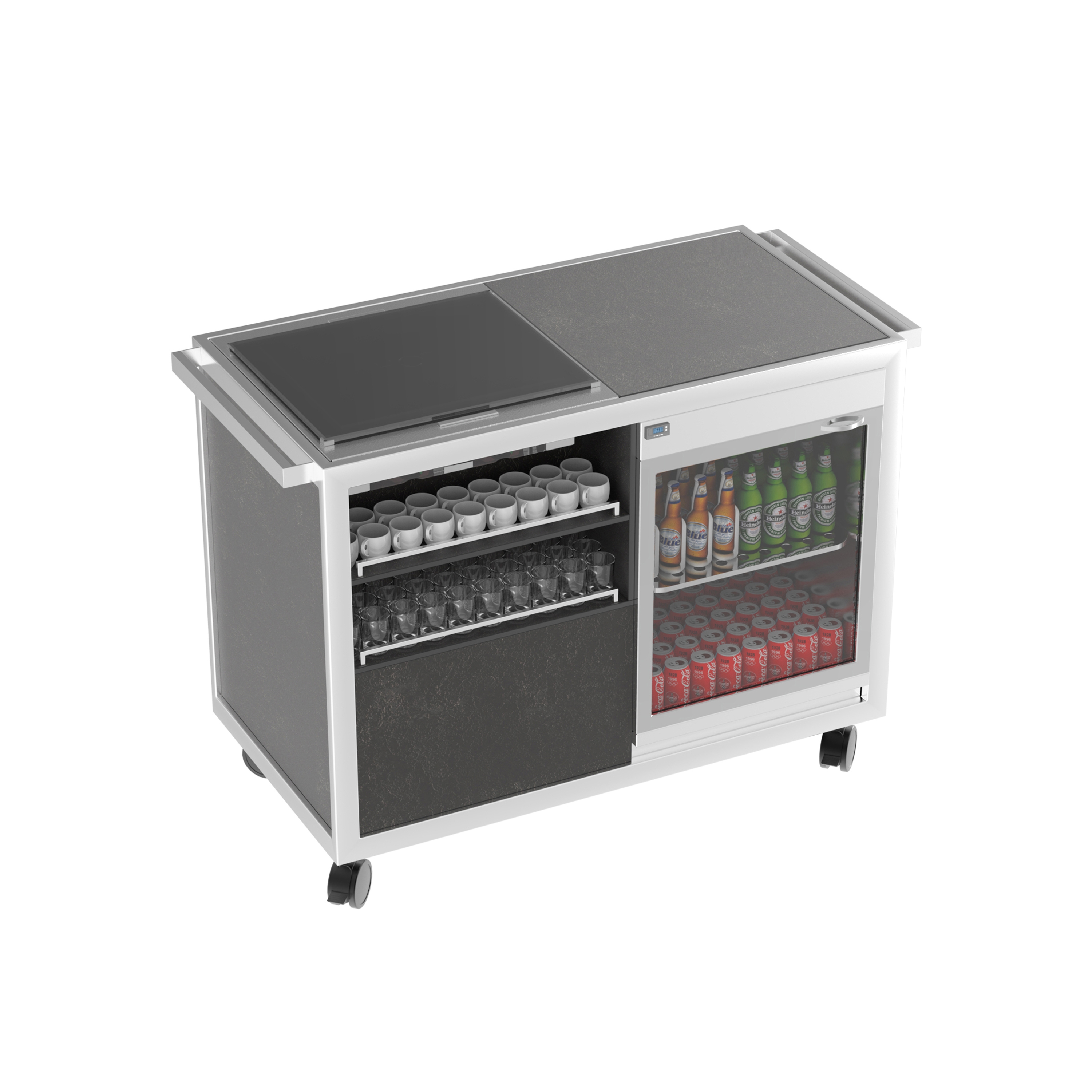 Special carts | Coffee&Tea break cart with cooling top