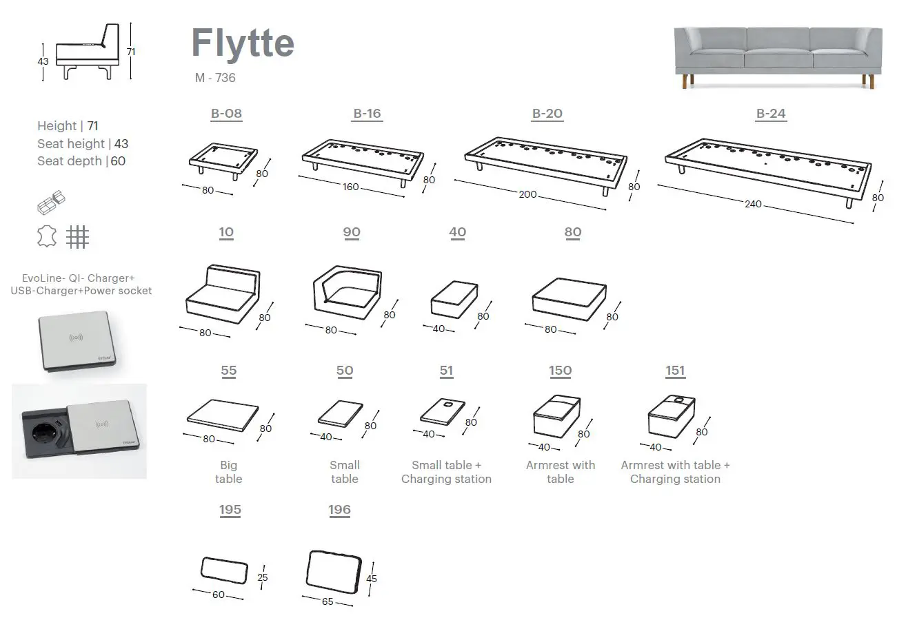 Extraform - Flytte Sofa