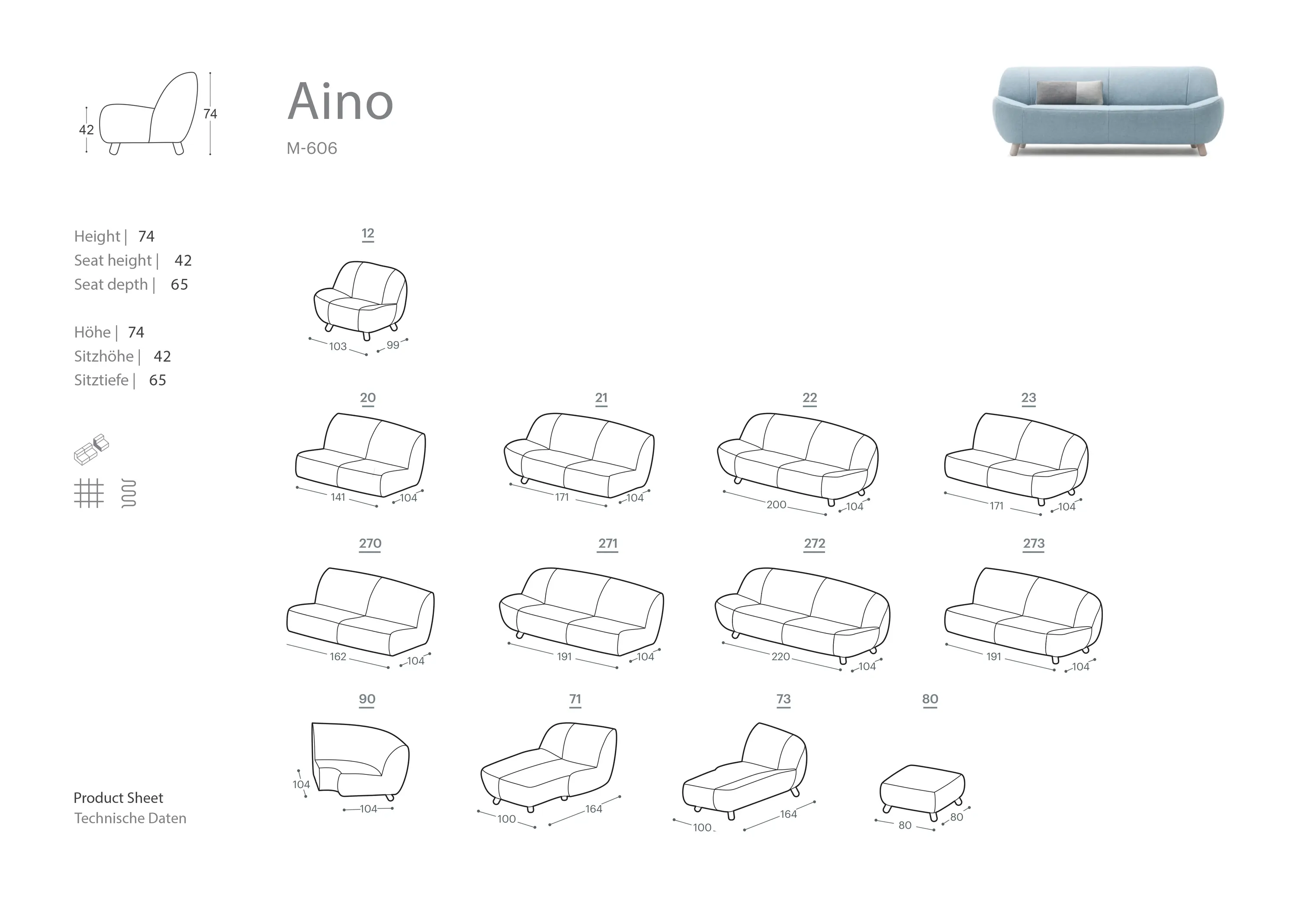 Extraform - Aino Sofa