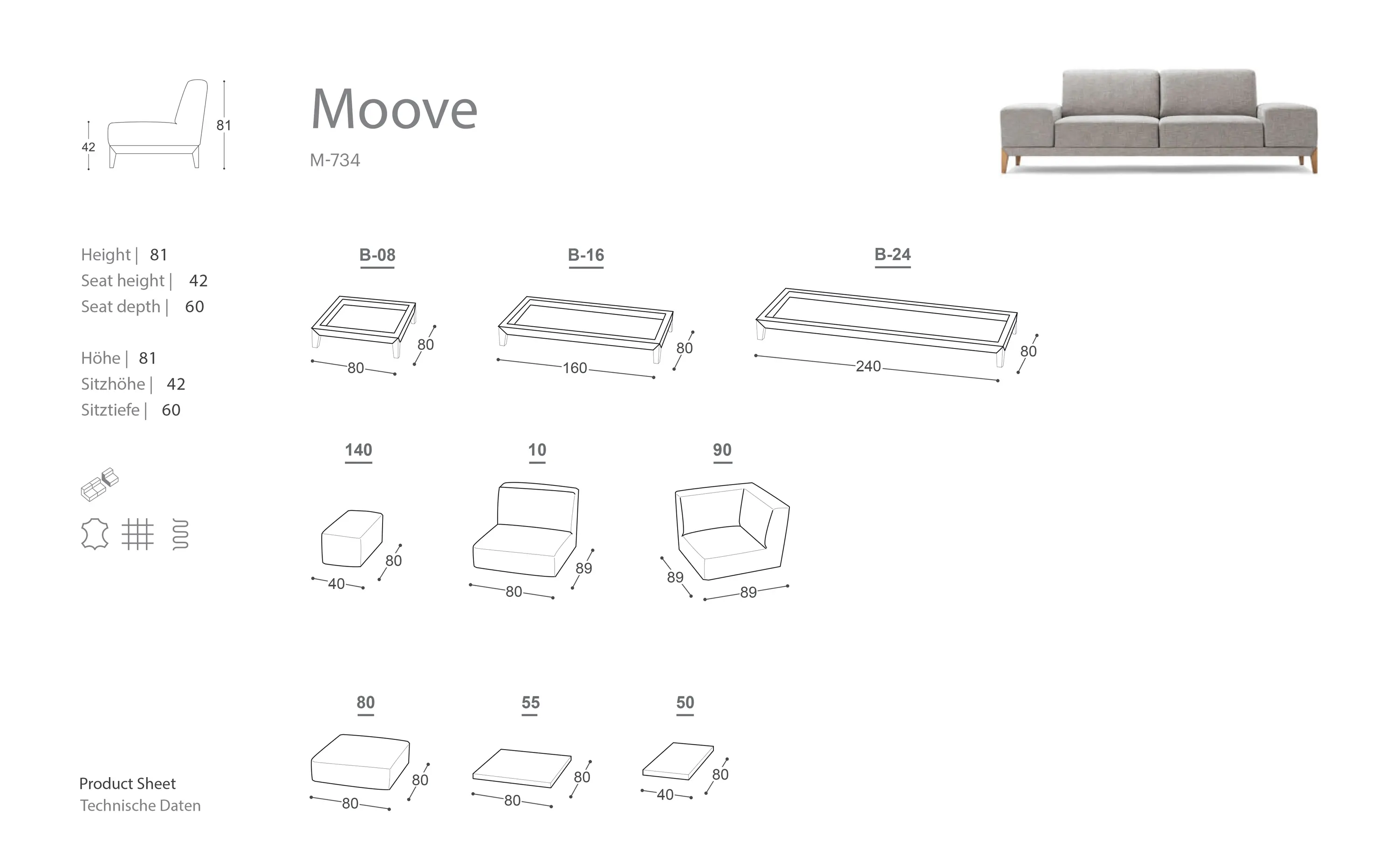 Extraform - Moove Sofa