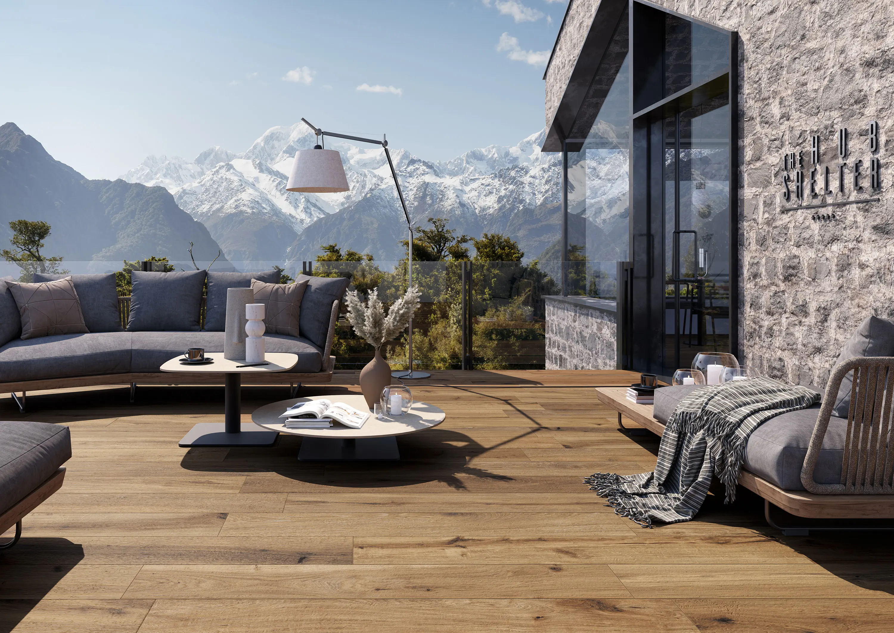 Rondine - Timeless Ecrù Chevron