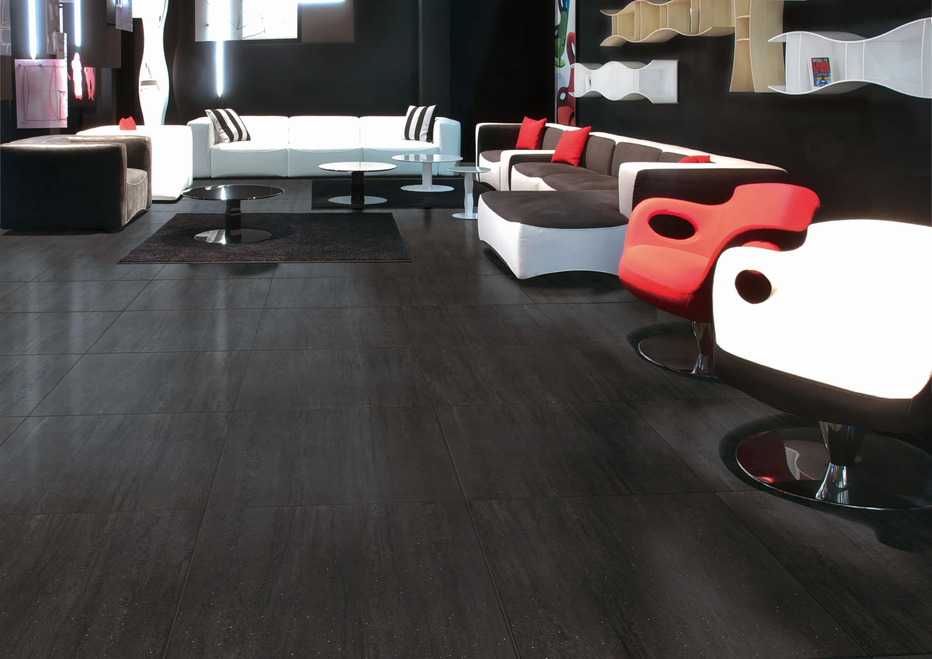 Rondine - Contract Antracite Naturale