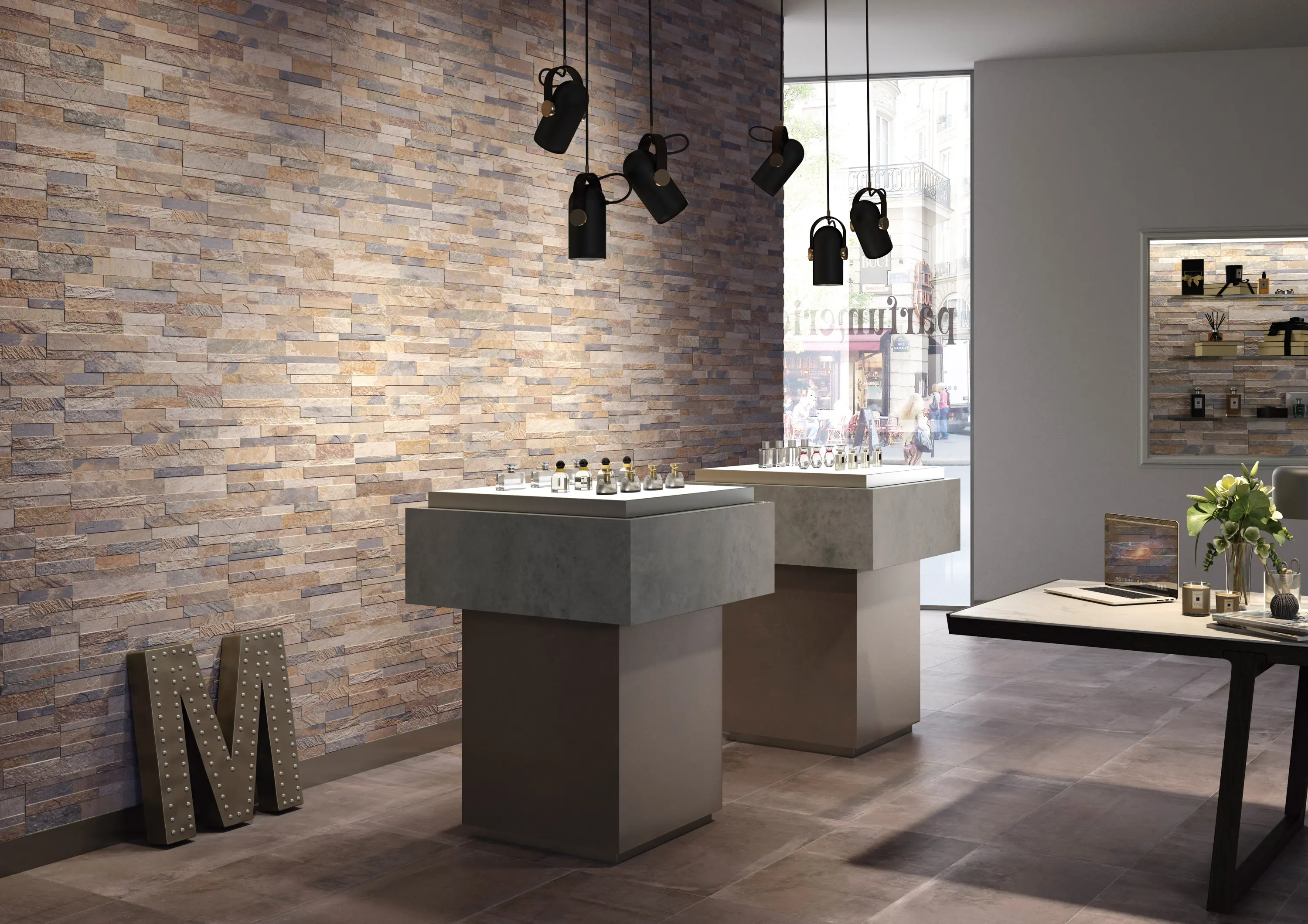 Rondine - Cubics Beige