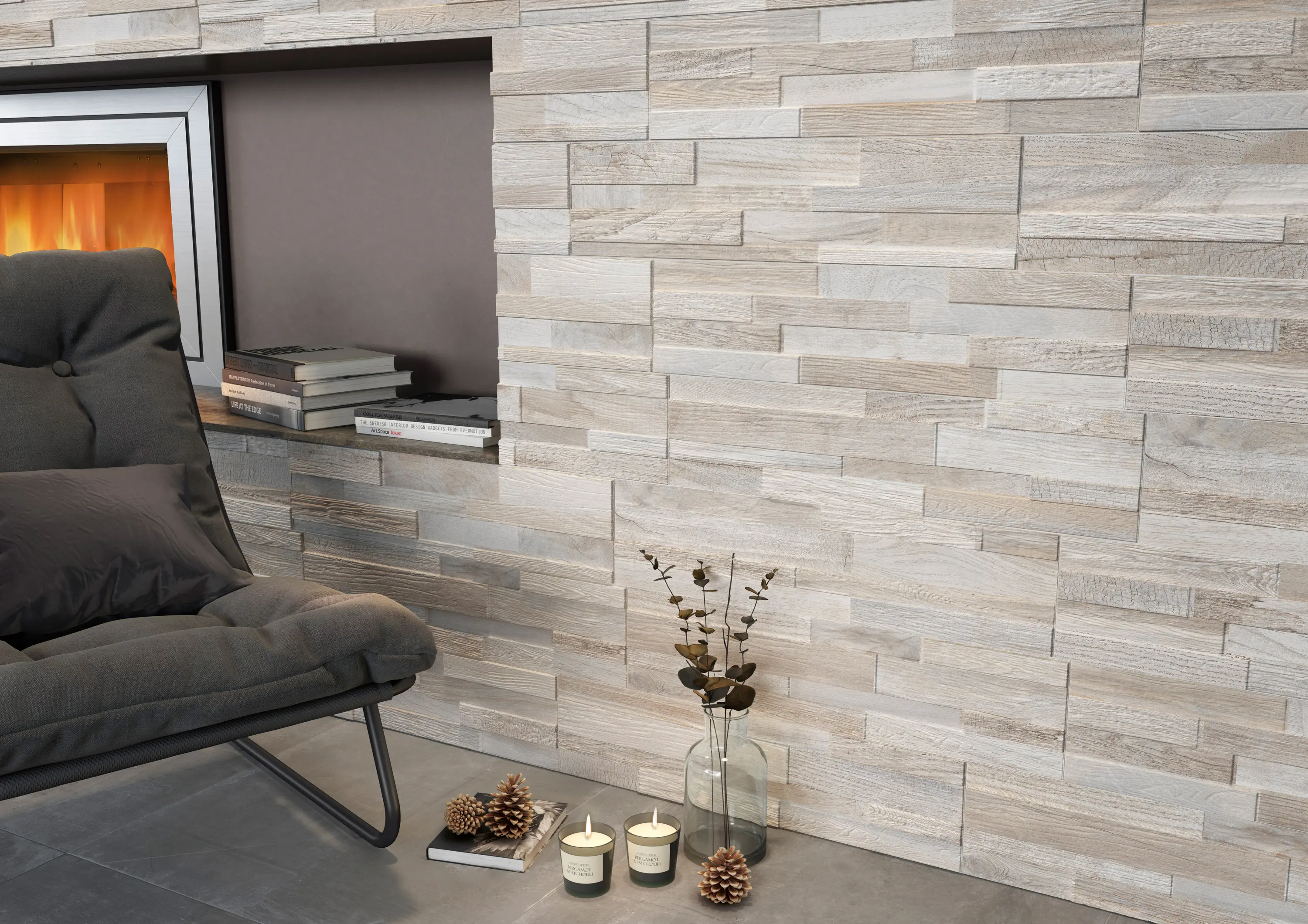 Rondine - Wall Art Greige