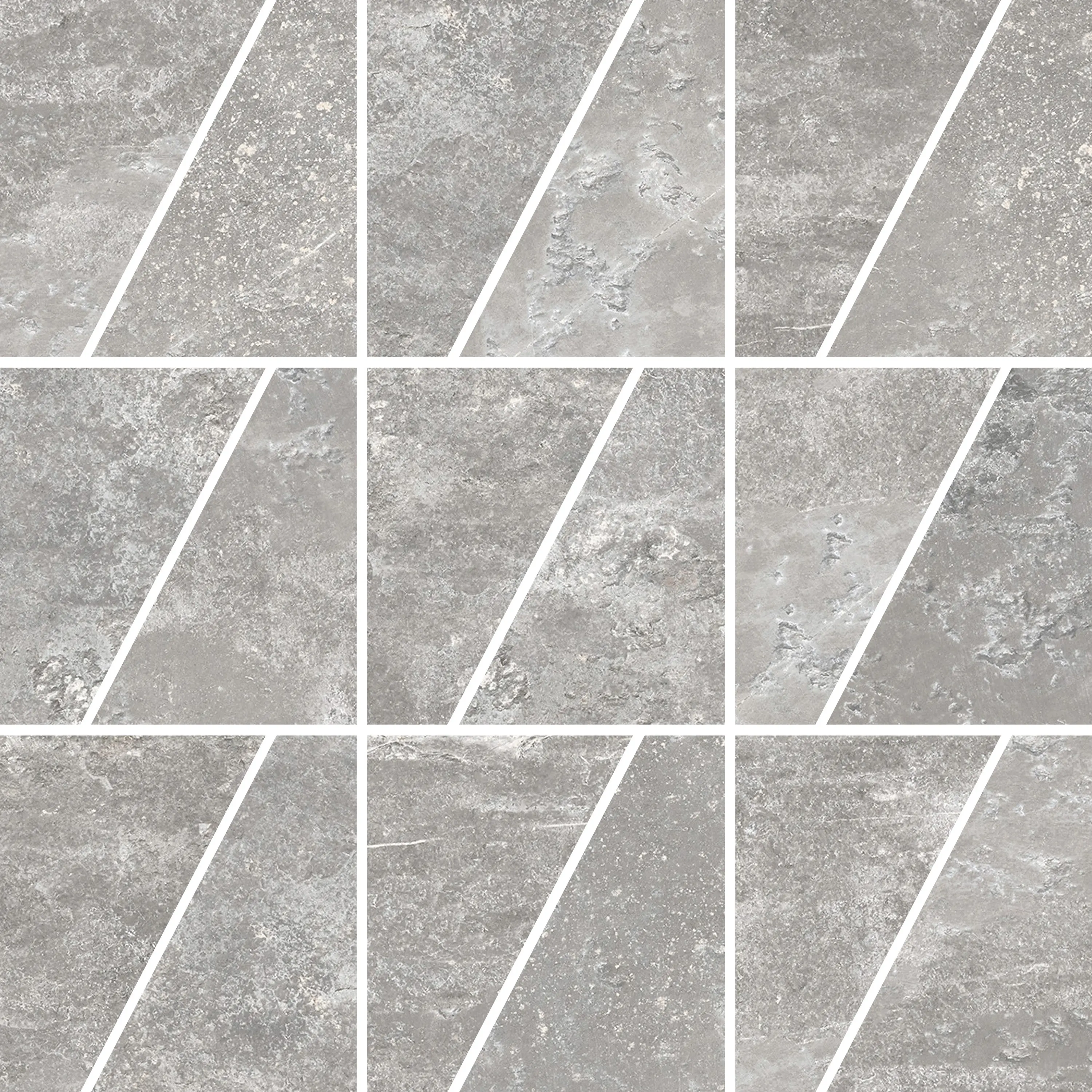 Rondine - Ardesie Grey | Mosaico Trapezio