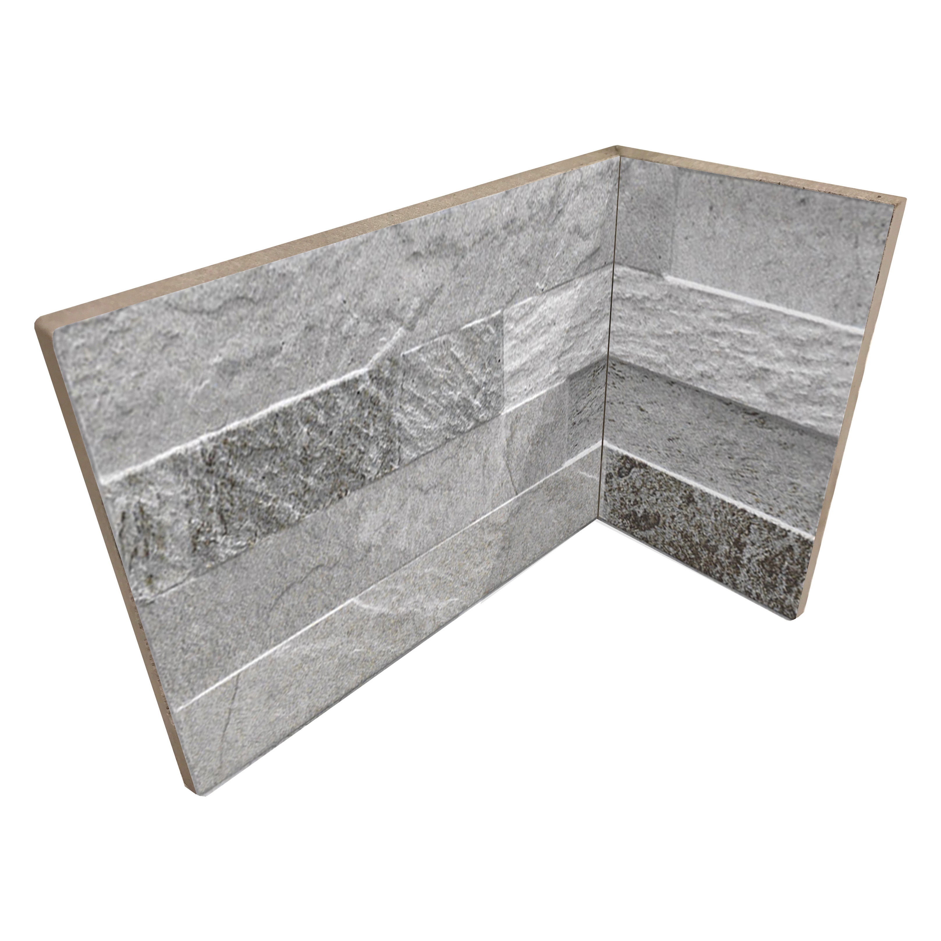 Display product Cubics Grey | Angolo Interno Incollato from manufacturer Rondine