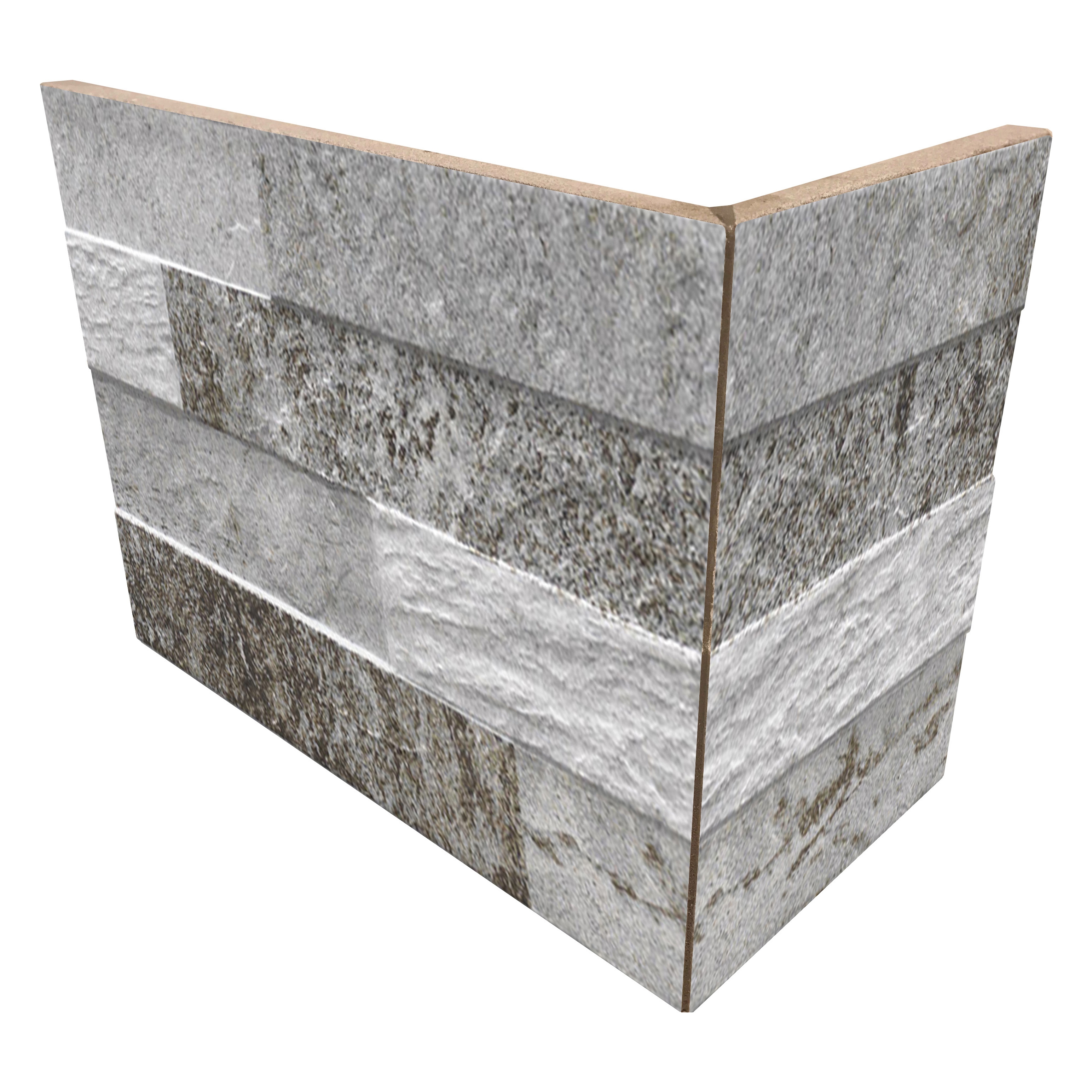 Display product Cubics Grey | Angolo Esterno Incollato from manufacturer Rondine