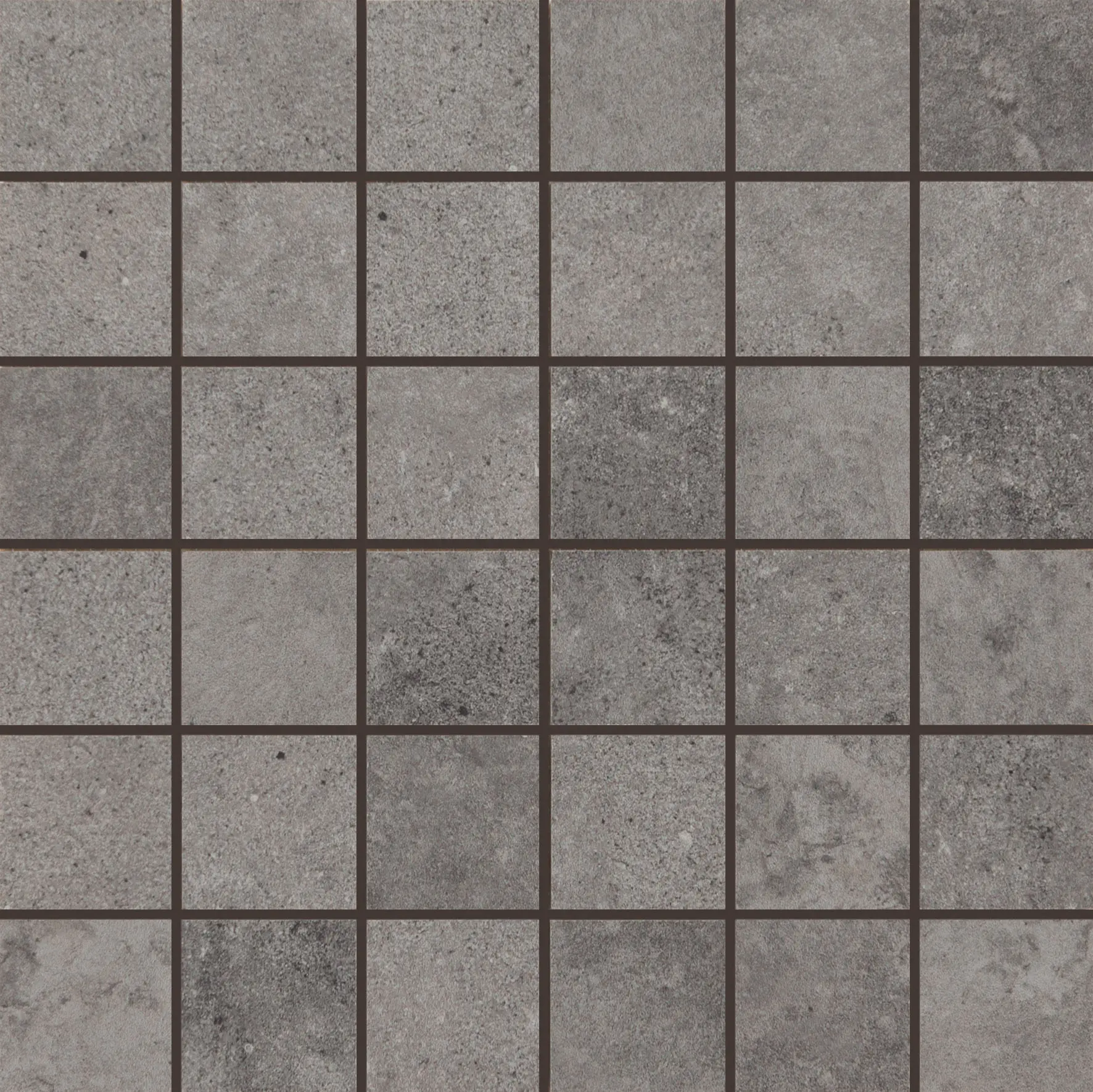 Rondine - Pietre Di Fiume Antracite | Mosaico