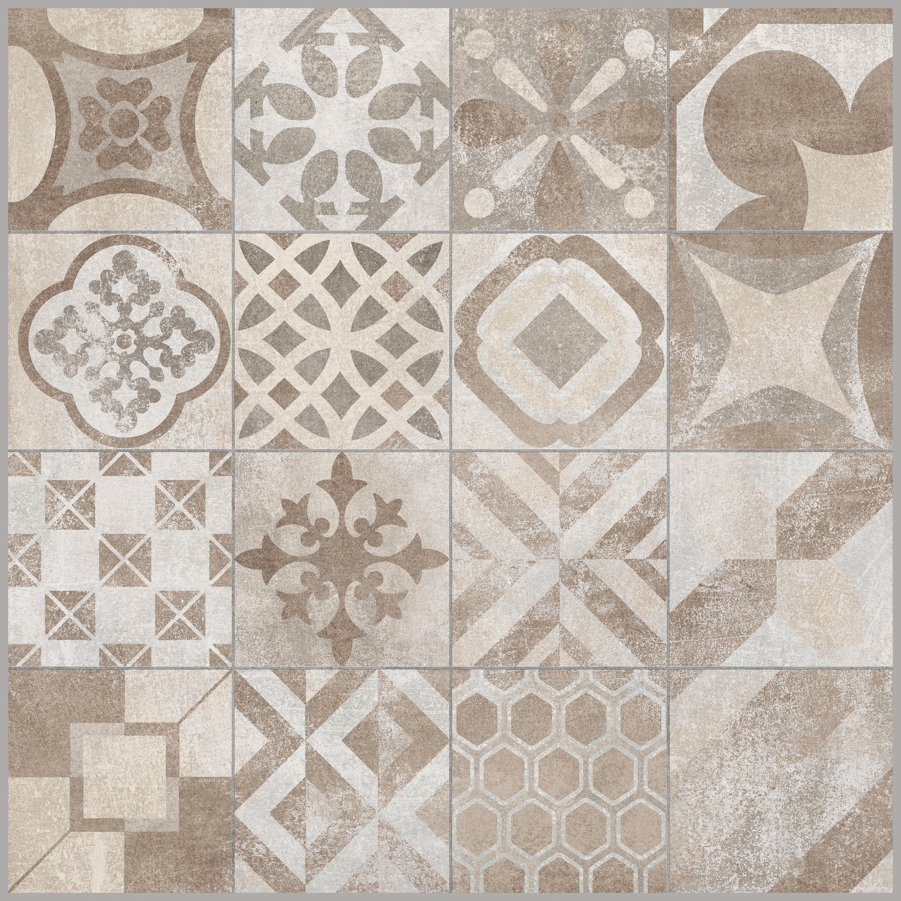 Afficher le produit Volcano Beige | Cementine Decoro Rettificato du fabricant Rondine