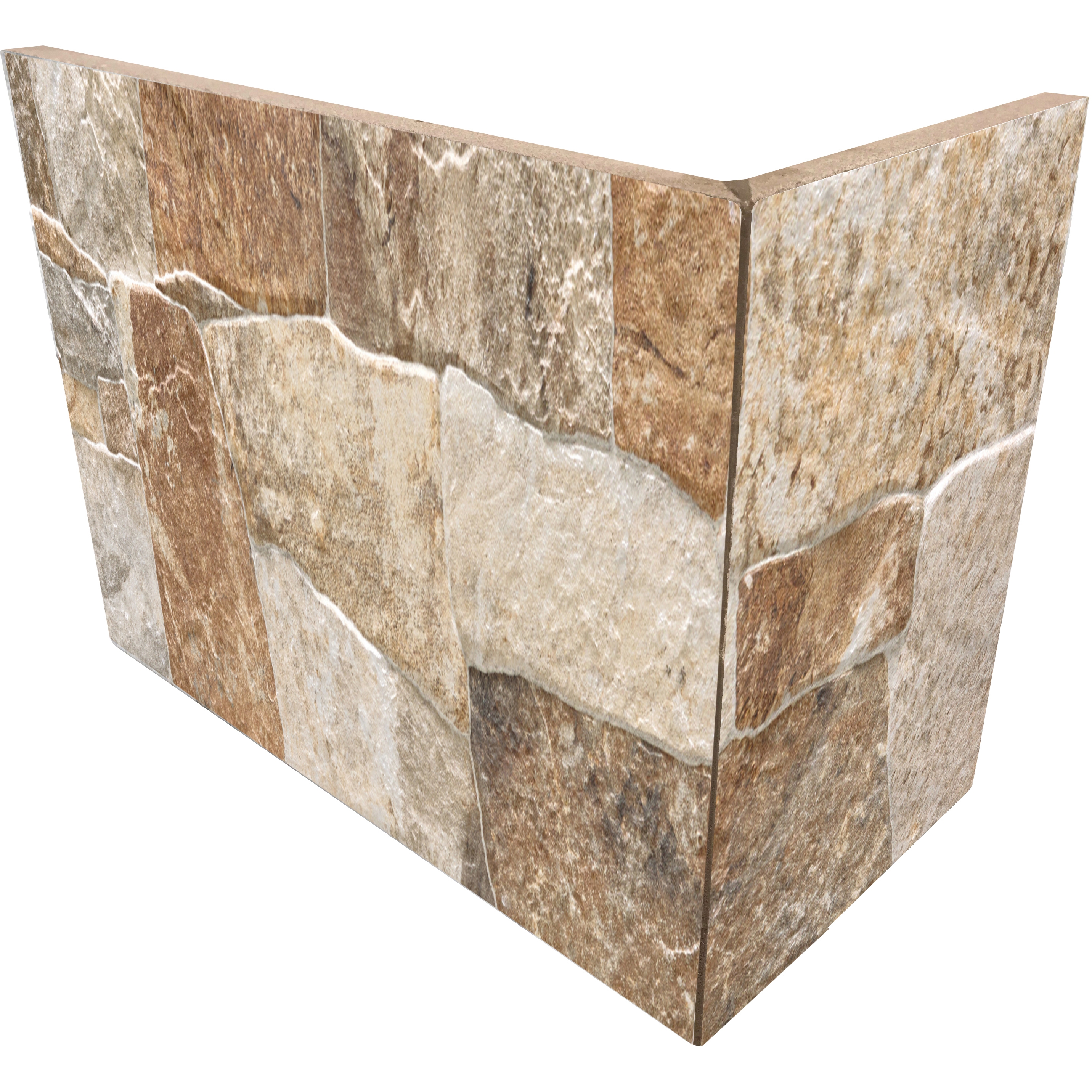 Display product Lyon 3D Beige | Angolo Esterno Incollato from manufacturer Rondine