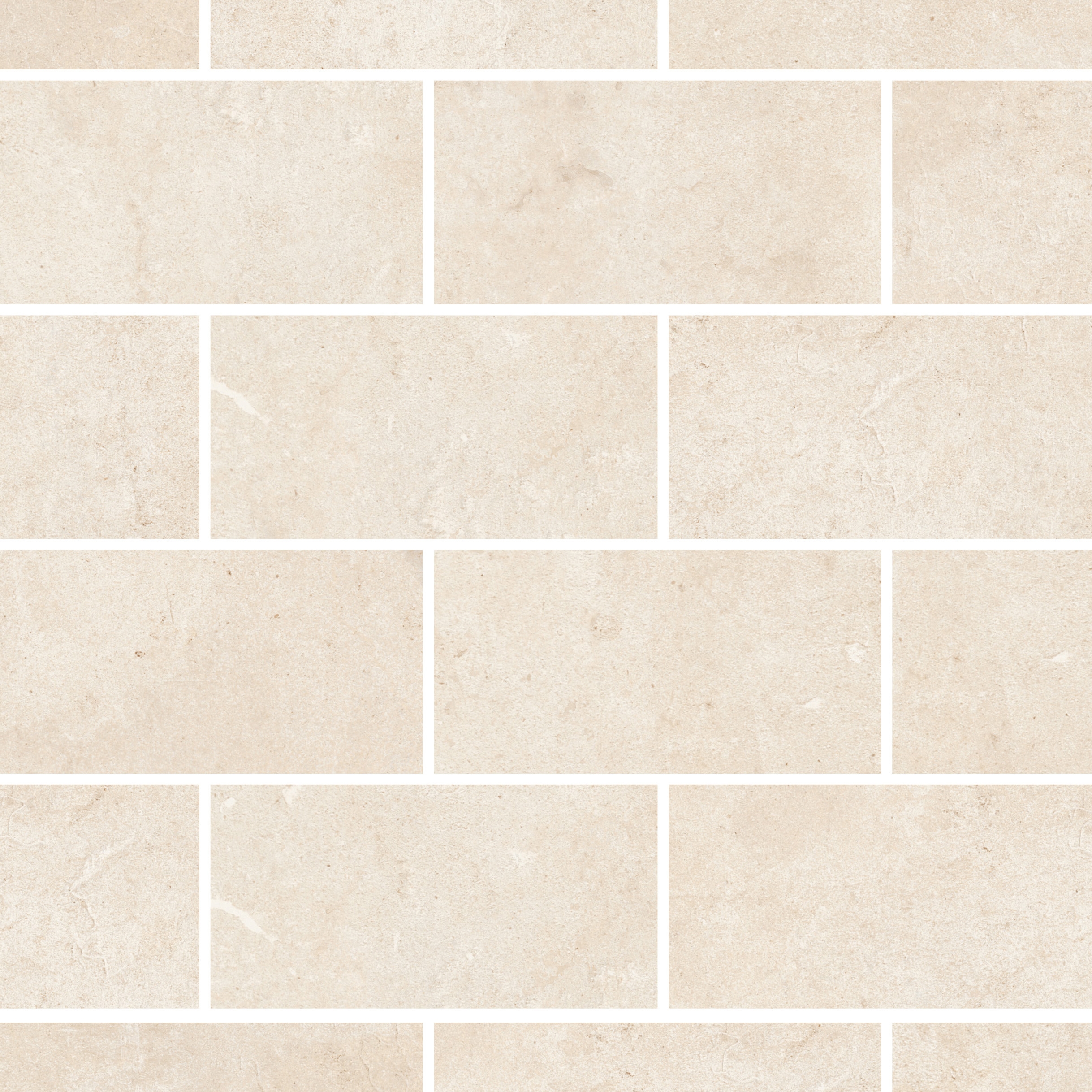 Display product Terre D'Otranto Ivory | Mosaico Mattoncino from manufacturer Rondine