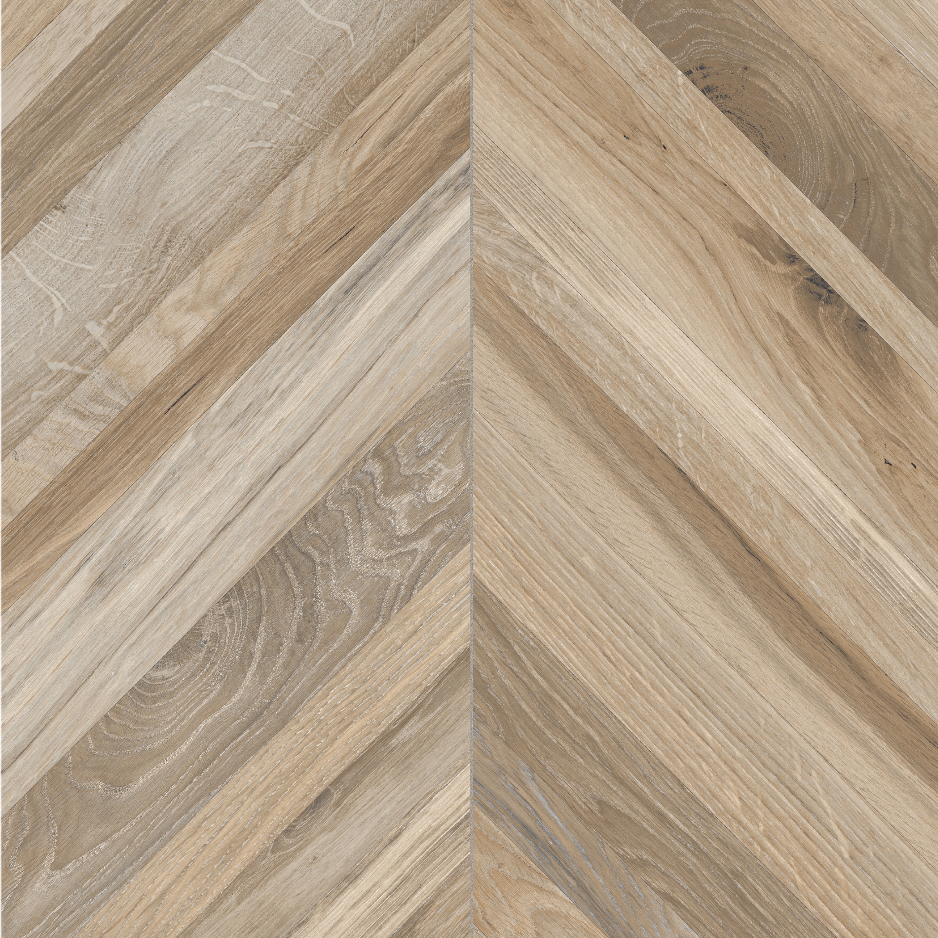 Timeless Greige Chevron