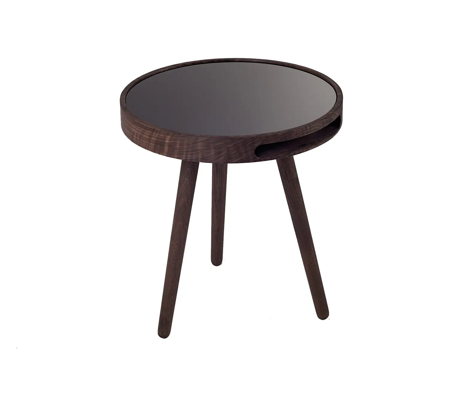 Woak - Malin Side Table With Glass Top