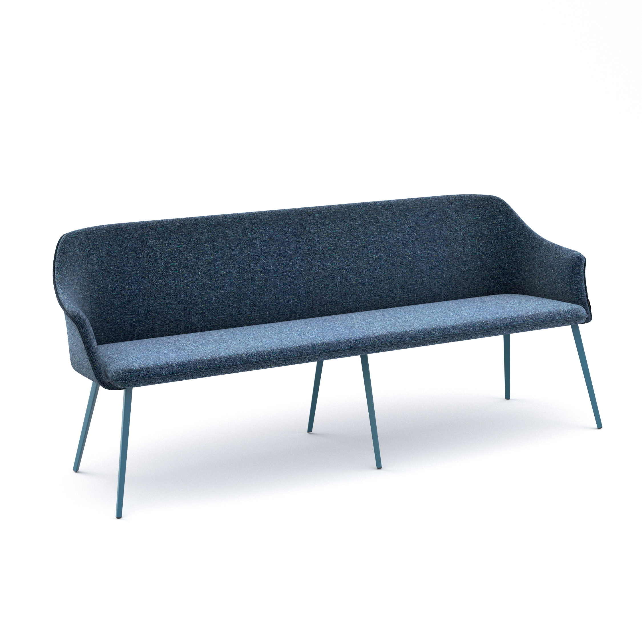 Afficher le produit Kedua bench with backrest du fabricant Mobliberica