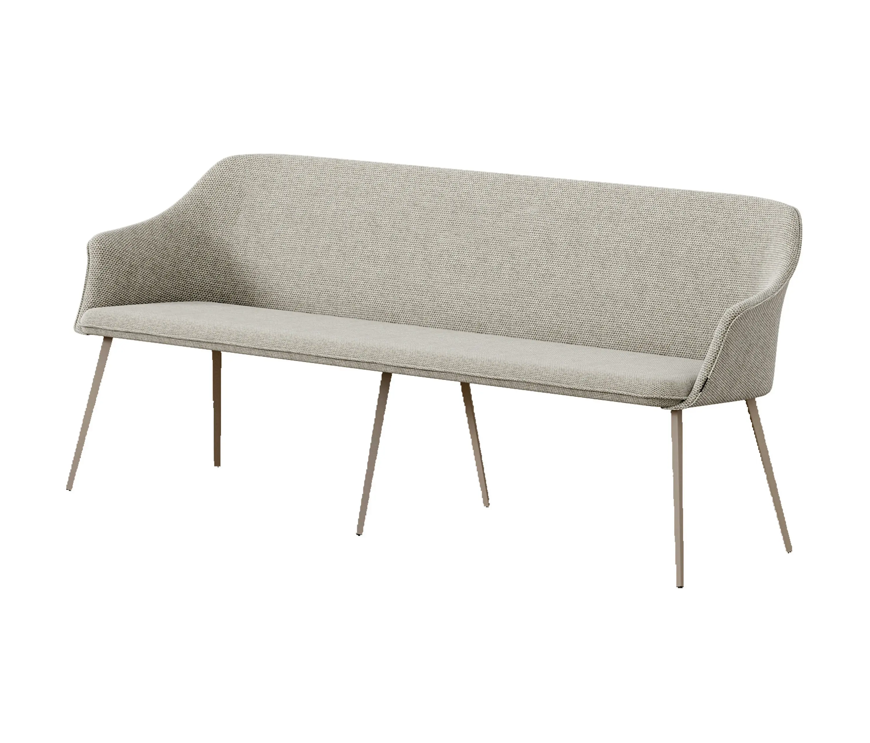 Mobliberica - Kedua bench with backrest