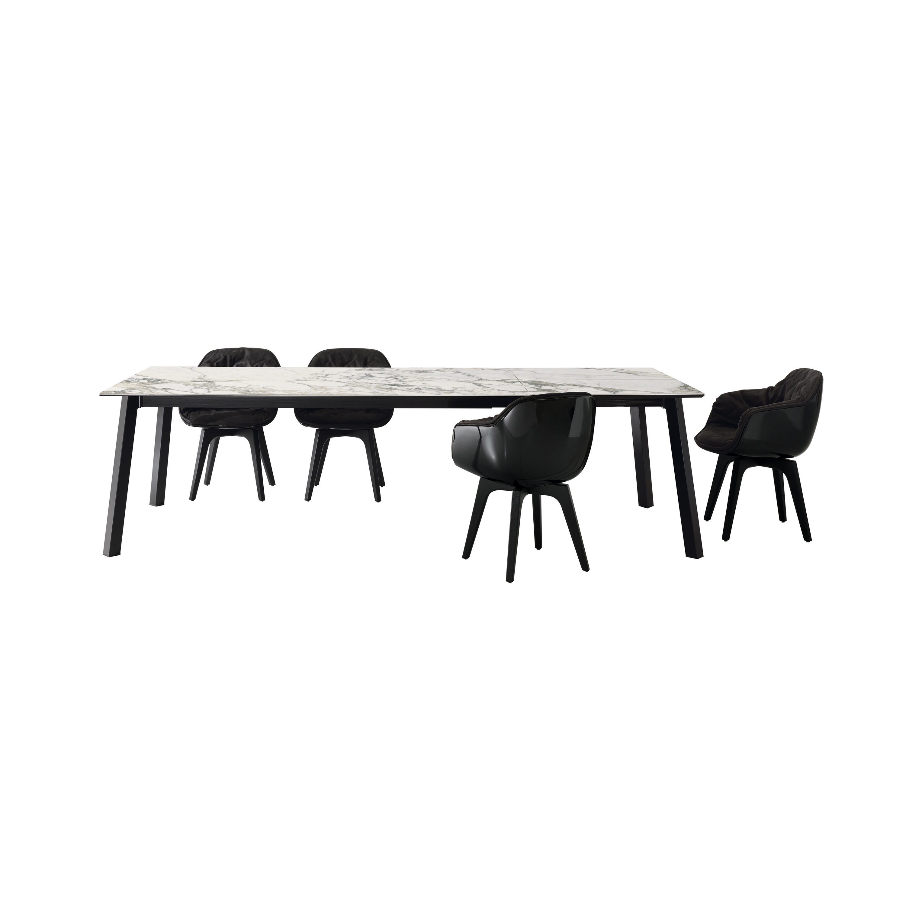 Display product Merlot extending table from manufacturer Dressy