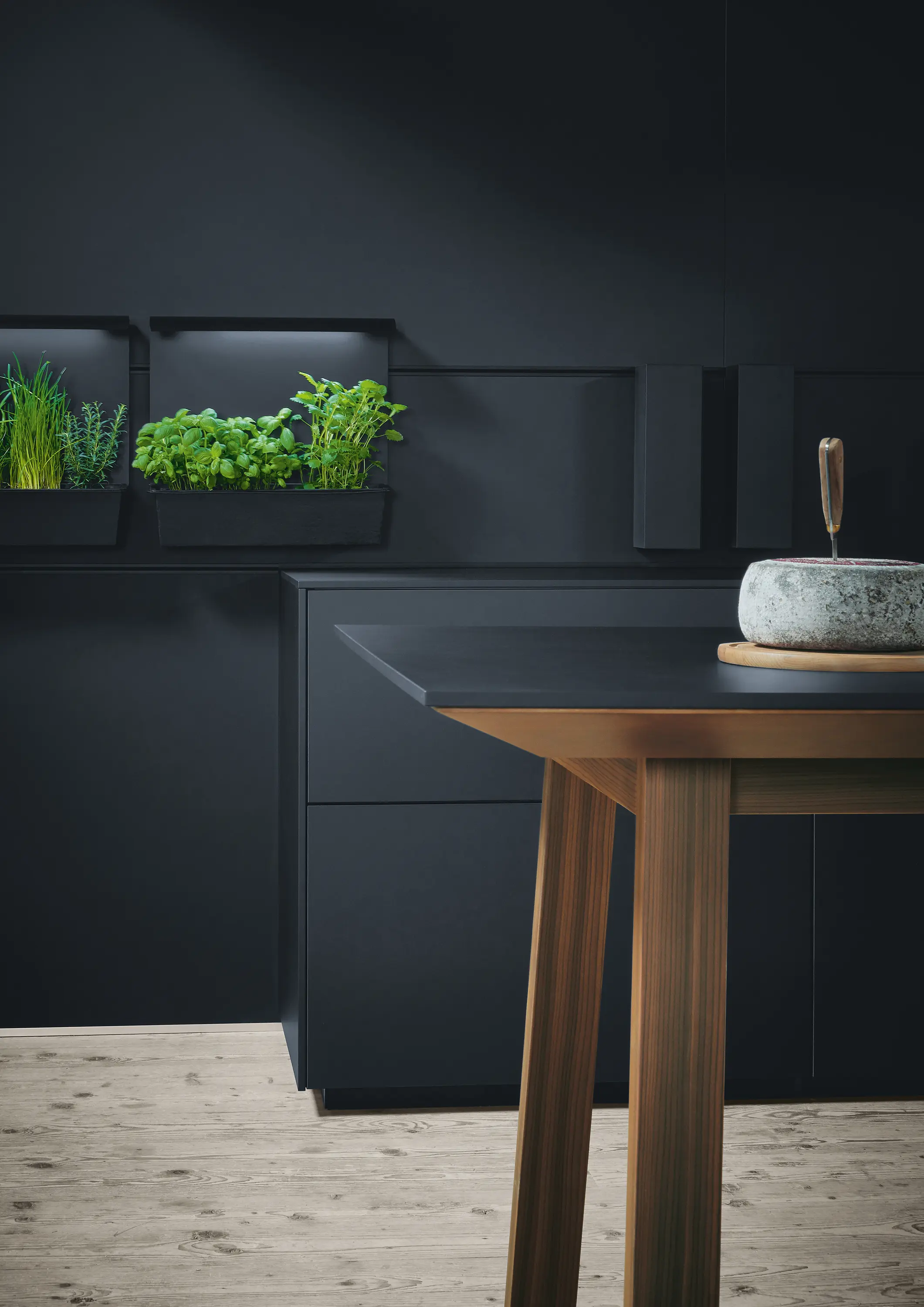 next125 - next125 cooking table onyx black fine matt AFP