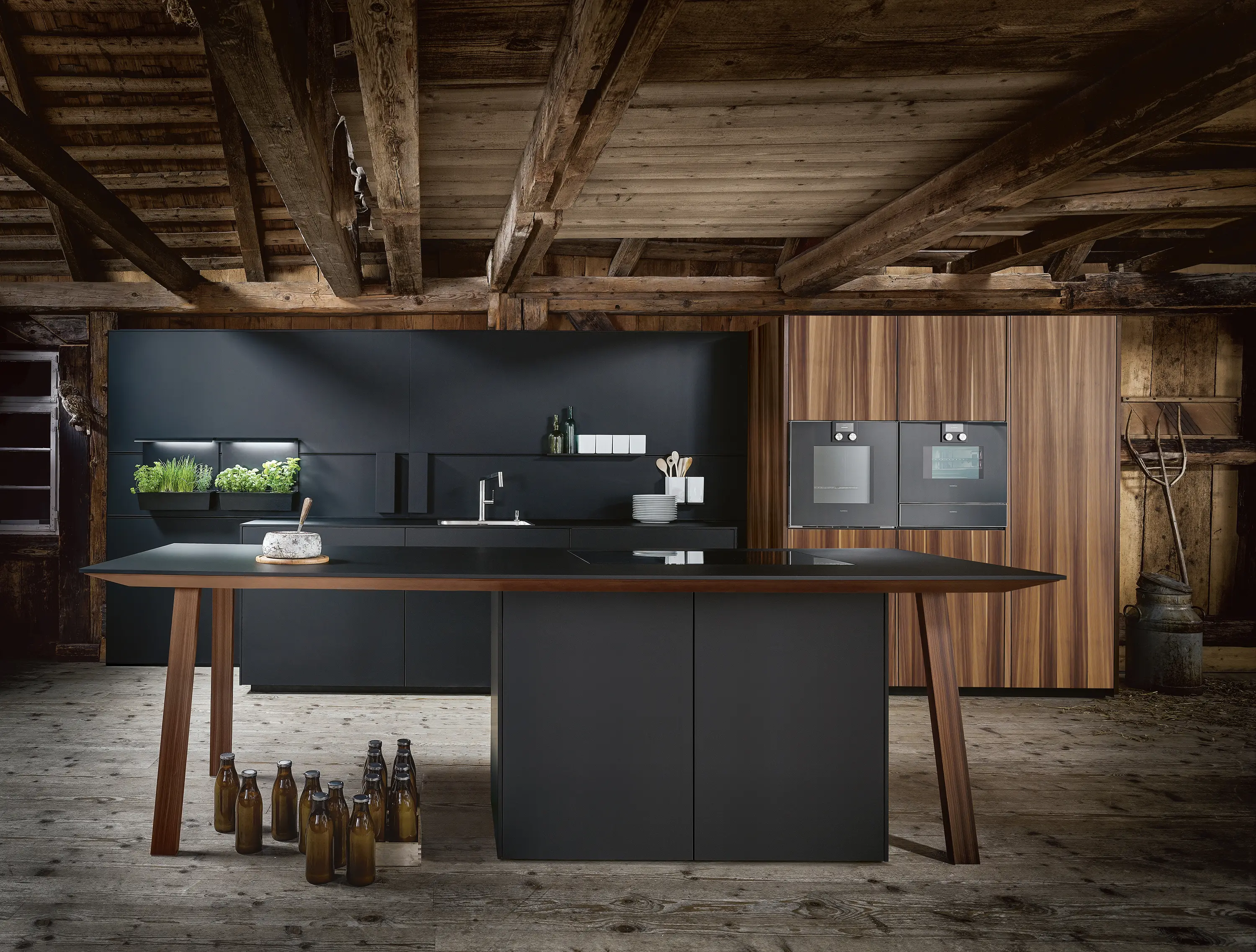 next125 - next125 cooking table onyx black fine matt AFP