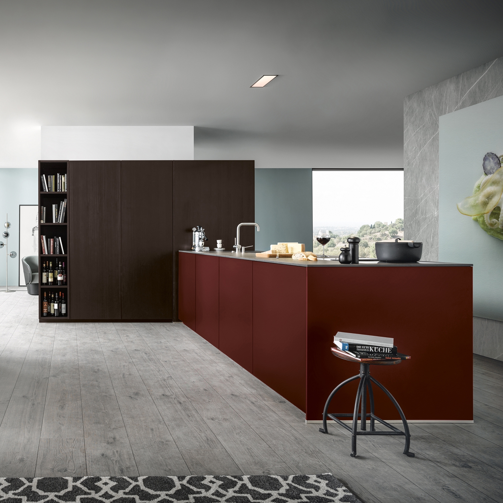 Display product NX 640 Elegant oak tobacco from manufacturer next125