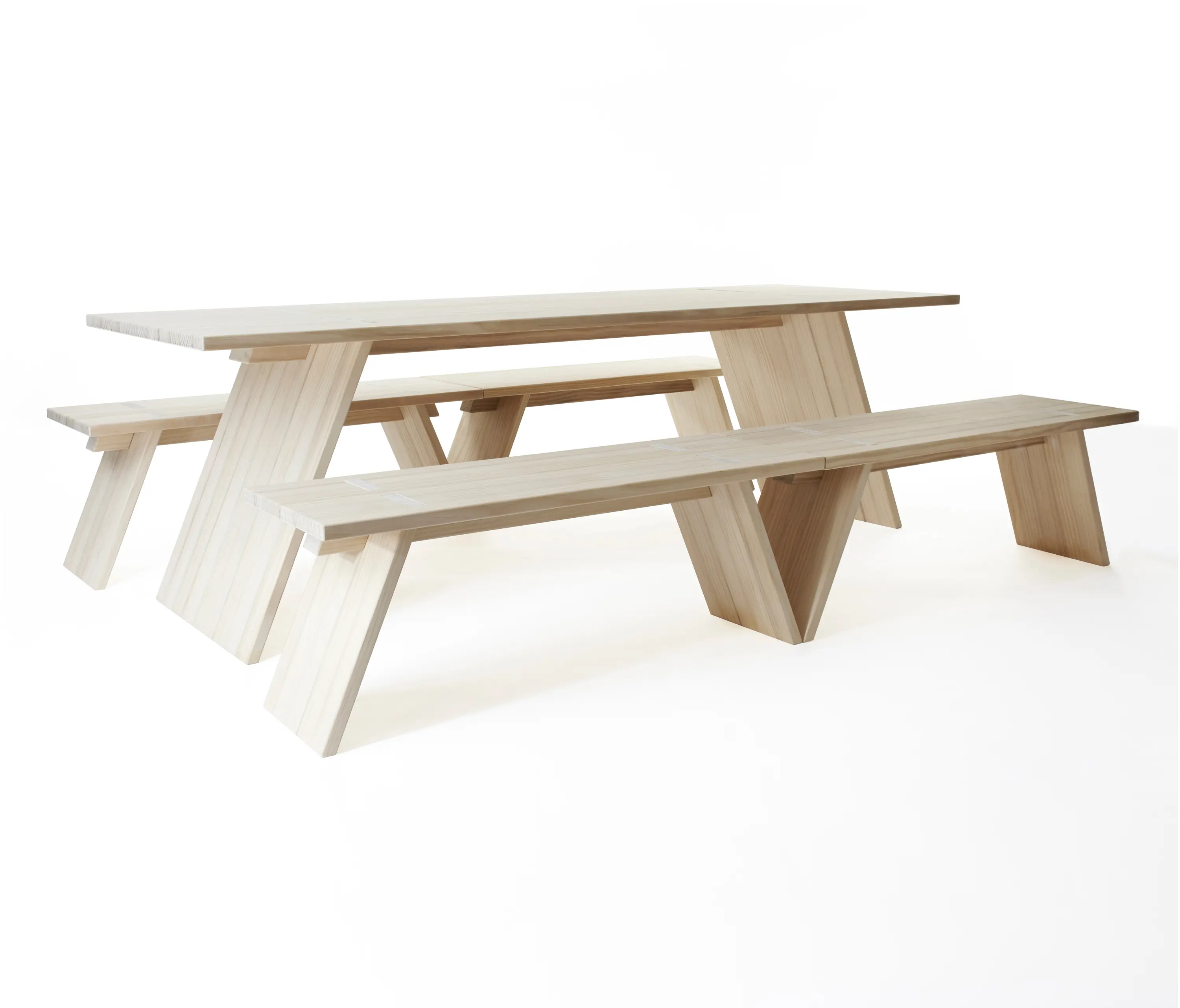 Shaping Objects Scandinavia - Puzzle table 2400 | bench 1200