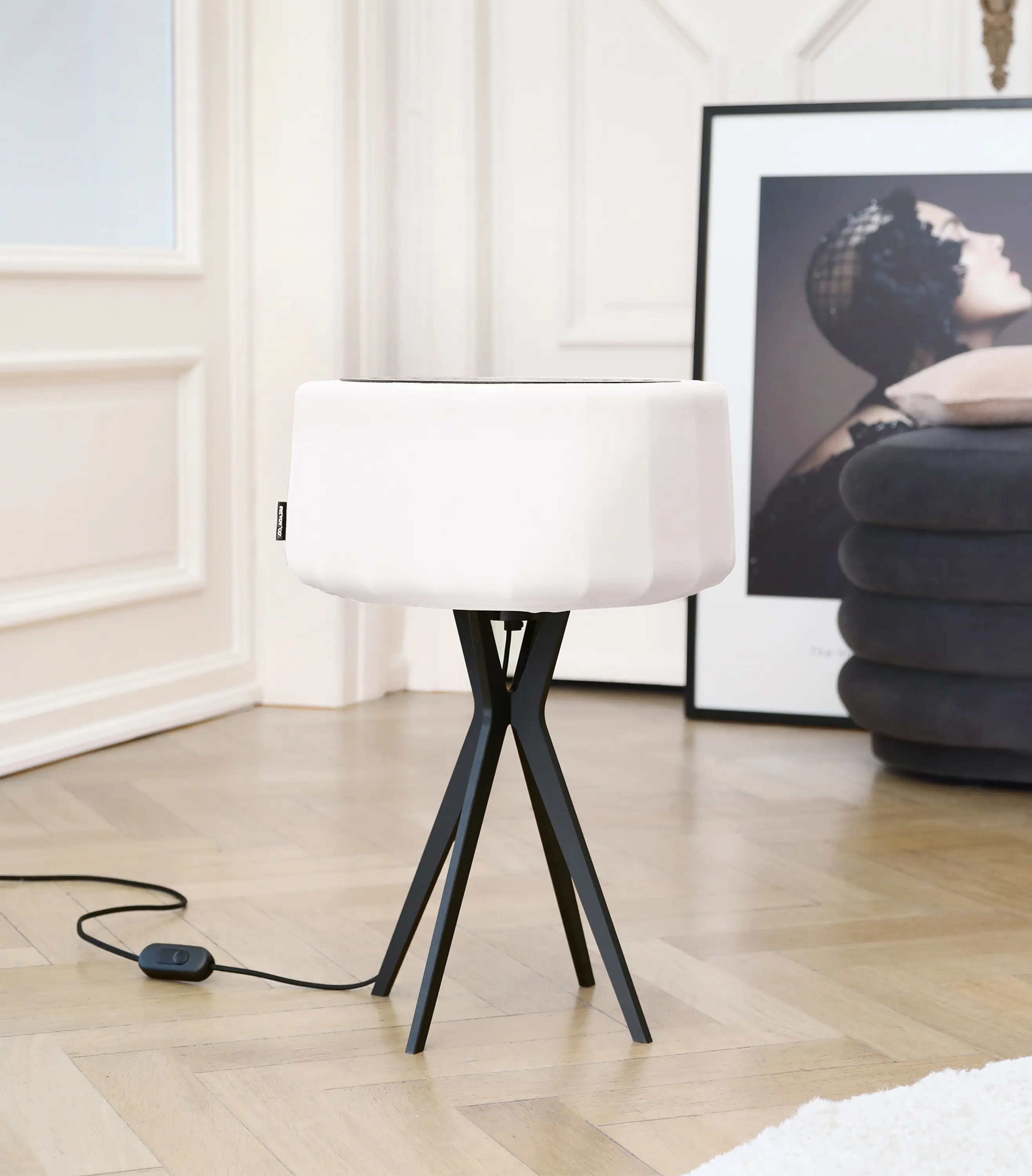 BALADA & CO. - No. 43 Table Lamp Velvet Collection - Olive - Brass
