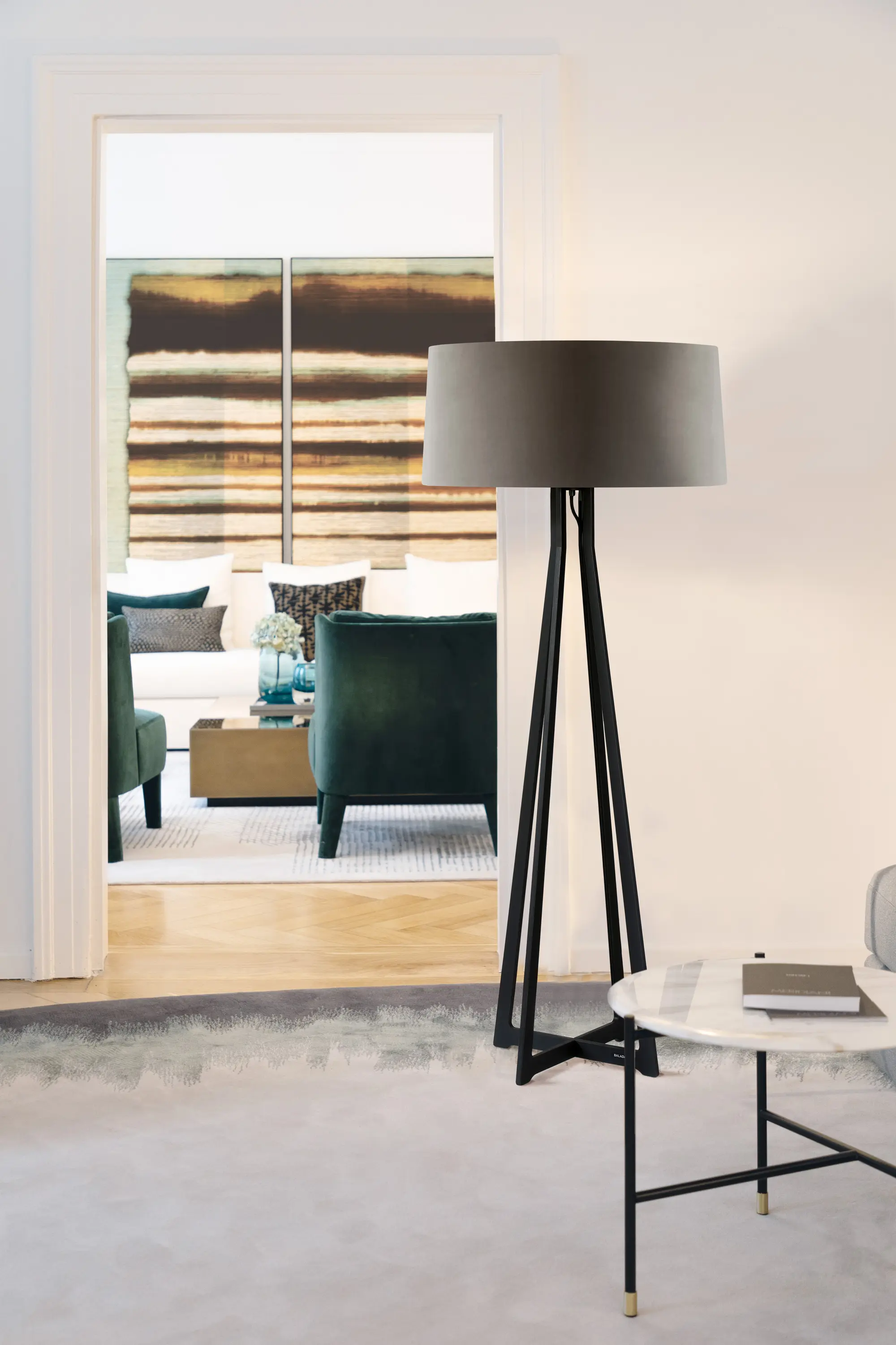 BALADA & CO. - No. 47 Floor Lamp Shiny Matt- Shiny-Black - Fenix NTM®