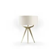 No. 35 Table Lamp Matt Collection - Off White - Brass