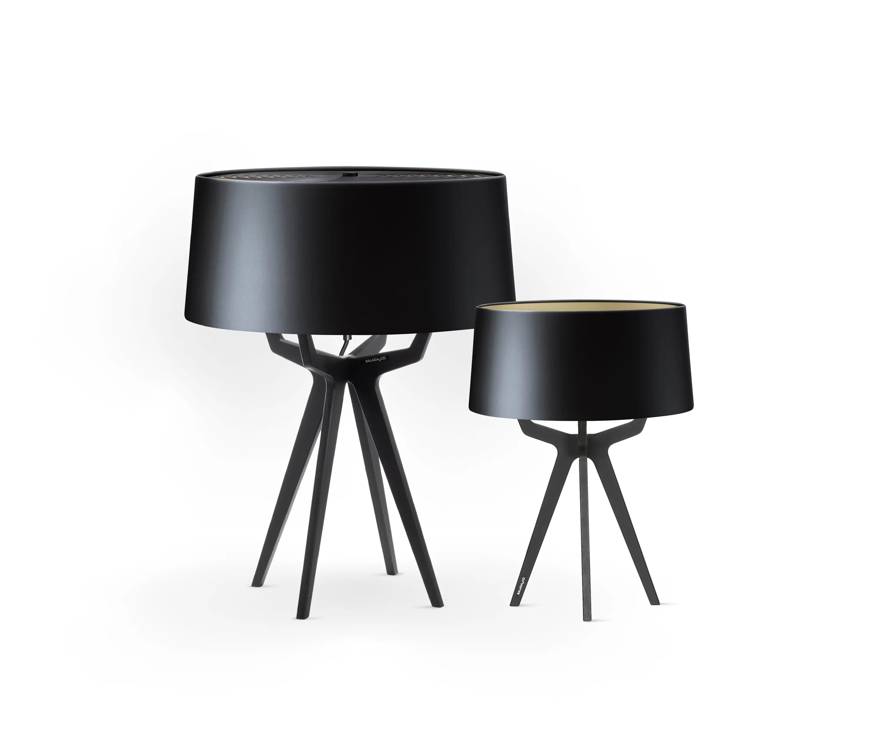 BALADA & CO. - No. 35 Table Lamp Shiny-Matt Collection - Shiny Black - Fenix NTM®