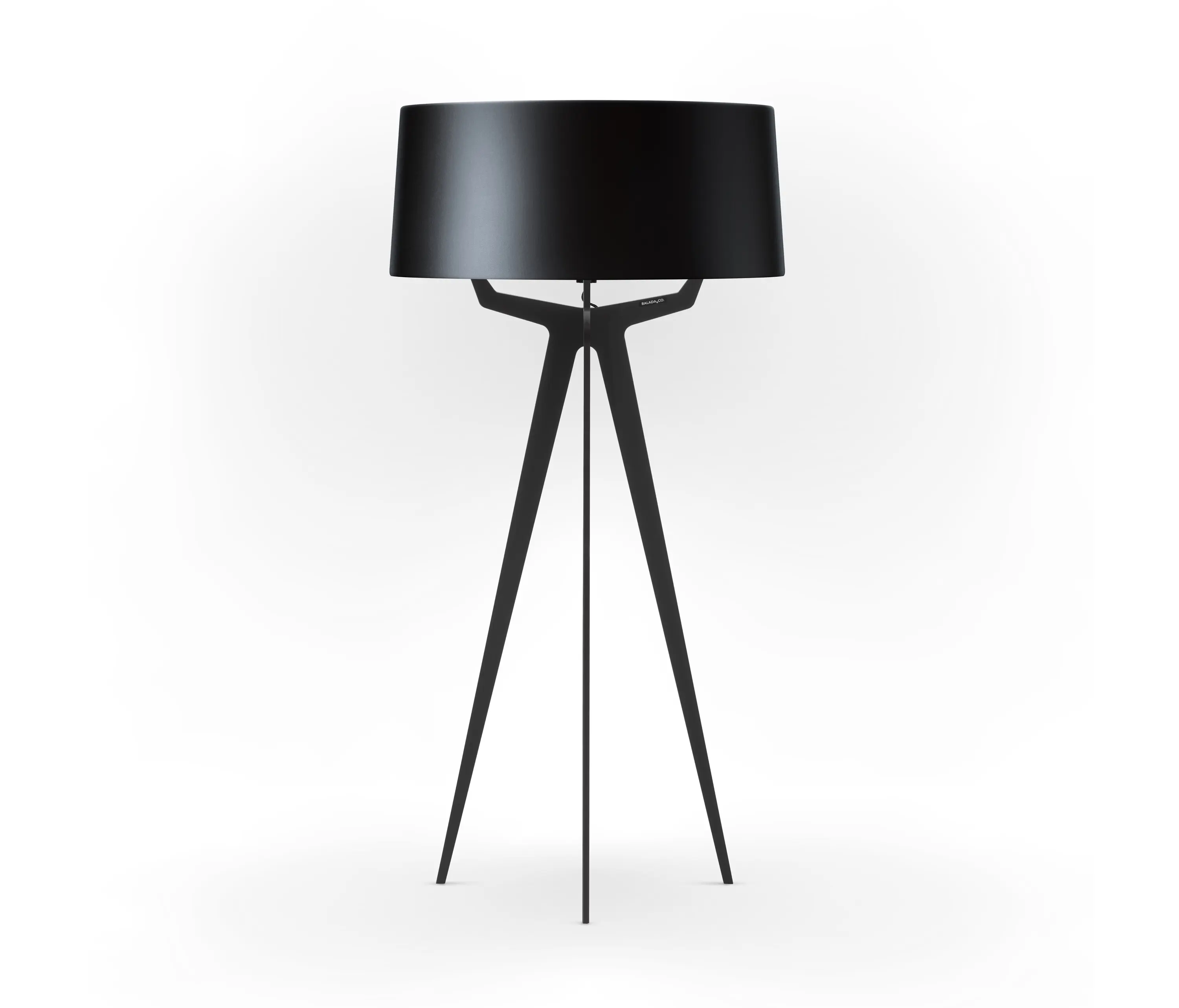 BALADA & CO. - No. 35 Floor Lamp Shiny-Matt Collection - Shiny Black - Fenix NTM®