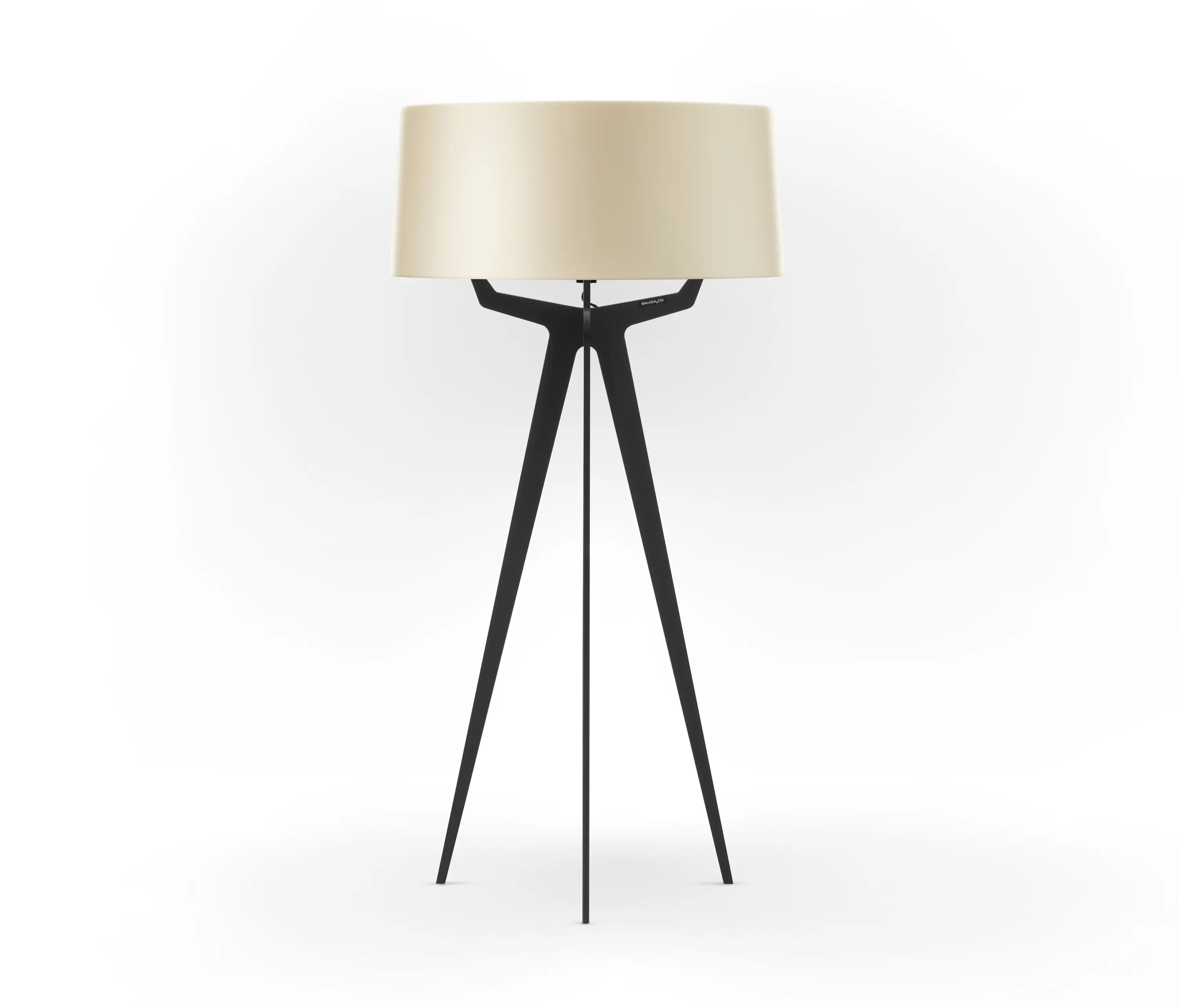 BALADA & CO. - No. 35 Floor Lamp Shiny-Matt Collection - Tan Gold - Fenix NTM®