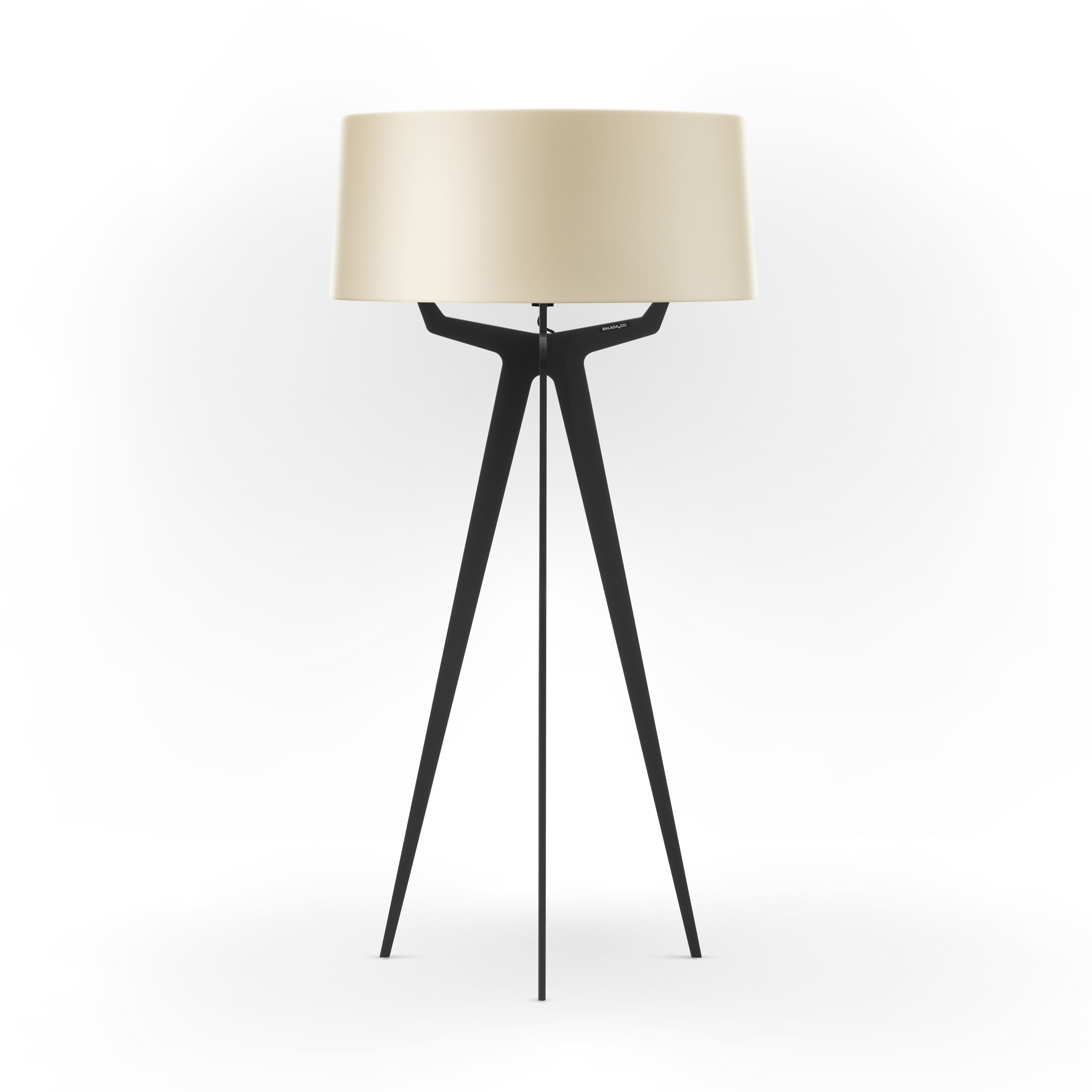 No. 35 Floor Lamp Shiny-Matt Collection - Tan Gold - Fenix NTM®