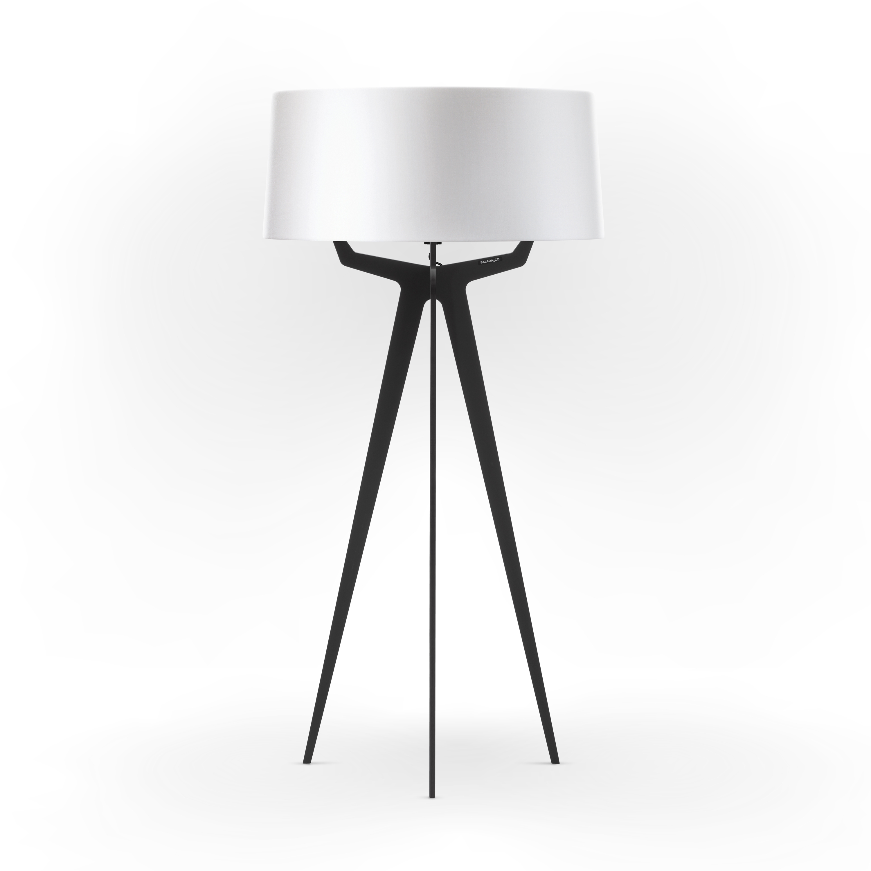 No. 35 Floor Lamp Shiny-Matt Collection - Shiny White - Fenix NTM®