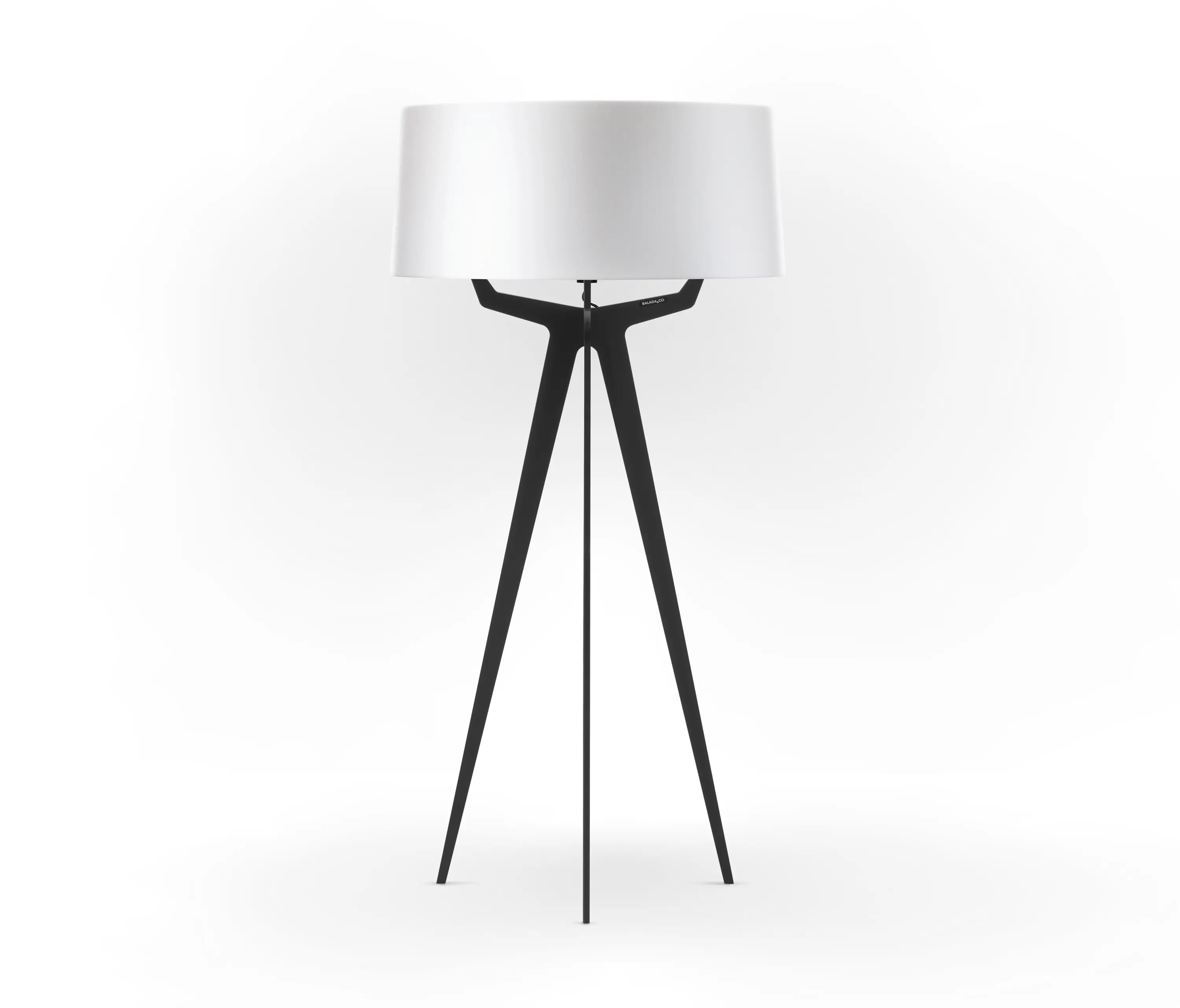 BALADA & CO. - No. 35 Floor Lamp Shiny-Matt Collection - Shiny White - Fenix NTM®