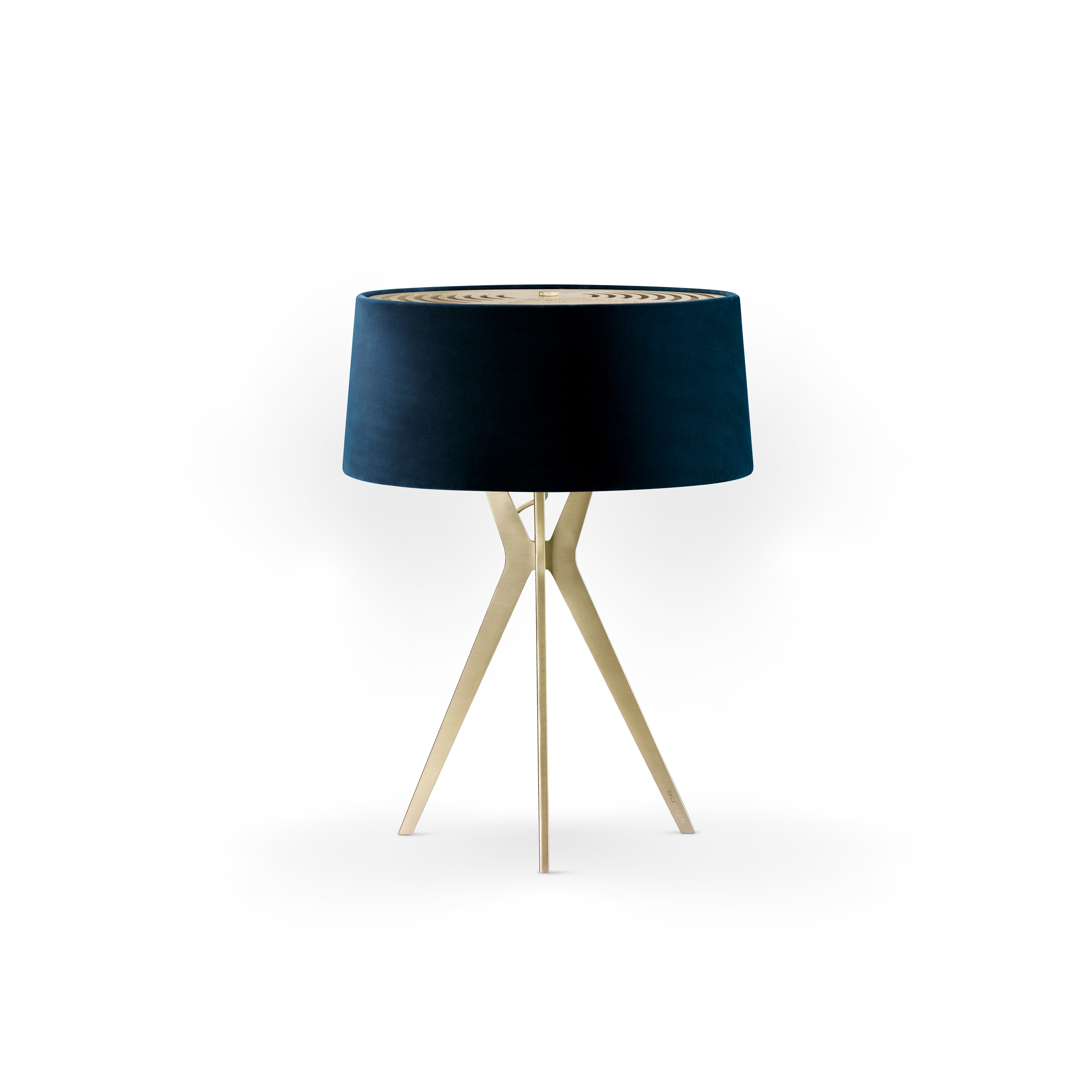 No. 43 Table Lamp Velvet Collection - Notte - Brass