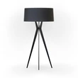 No. 43 Floor Lamp Matt Collection - Deep Black - Fenix NTM®
