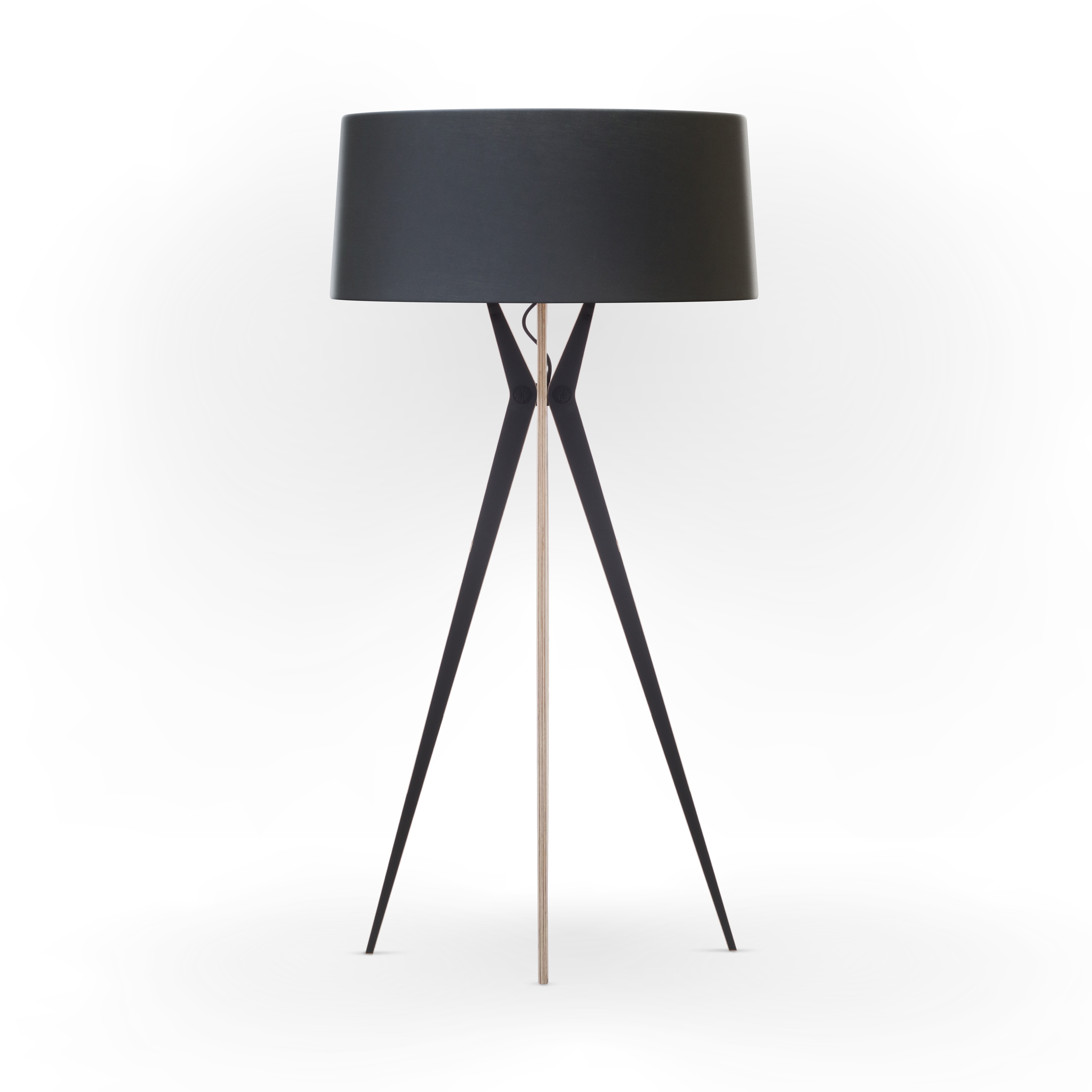 No. 43 Floor Lamp Matt Collection - Deep Black - Multiplex