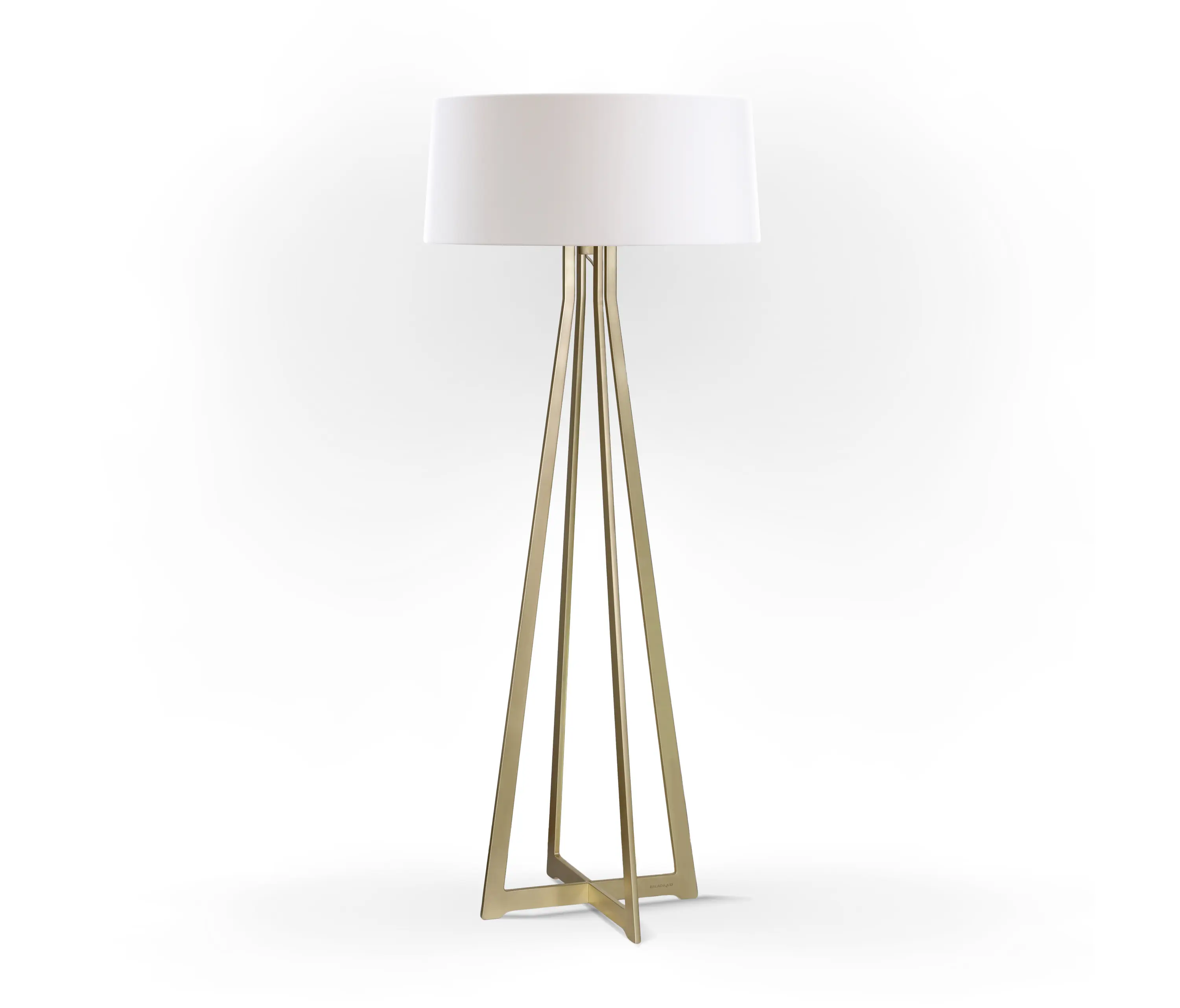 BALADA & CO. - No. 47 Floor Lamp Matt Collection - Soft White - Brass