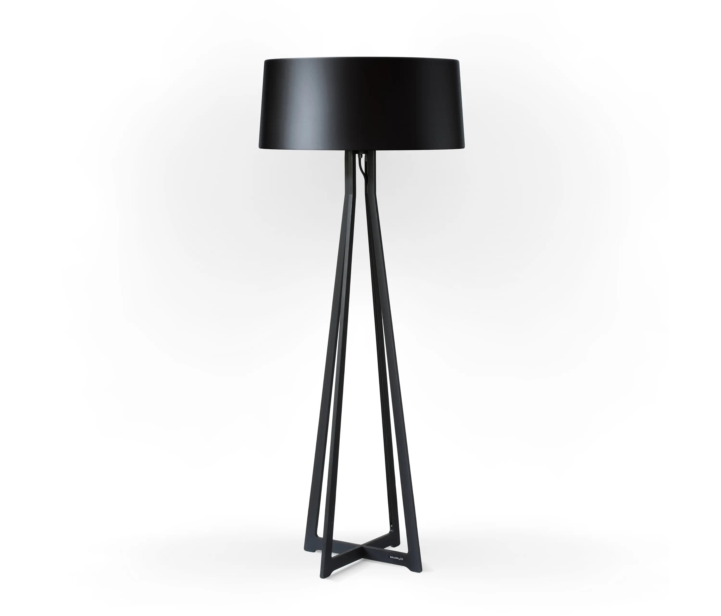 BALADA & CO. - No. 47 Floor Lamp Shiny Matt- Shiny-Black - Fenix NTM®