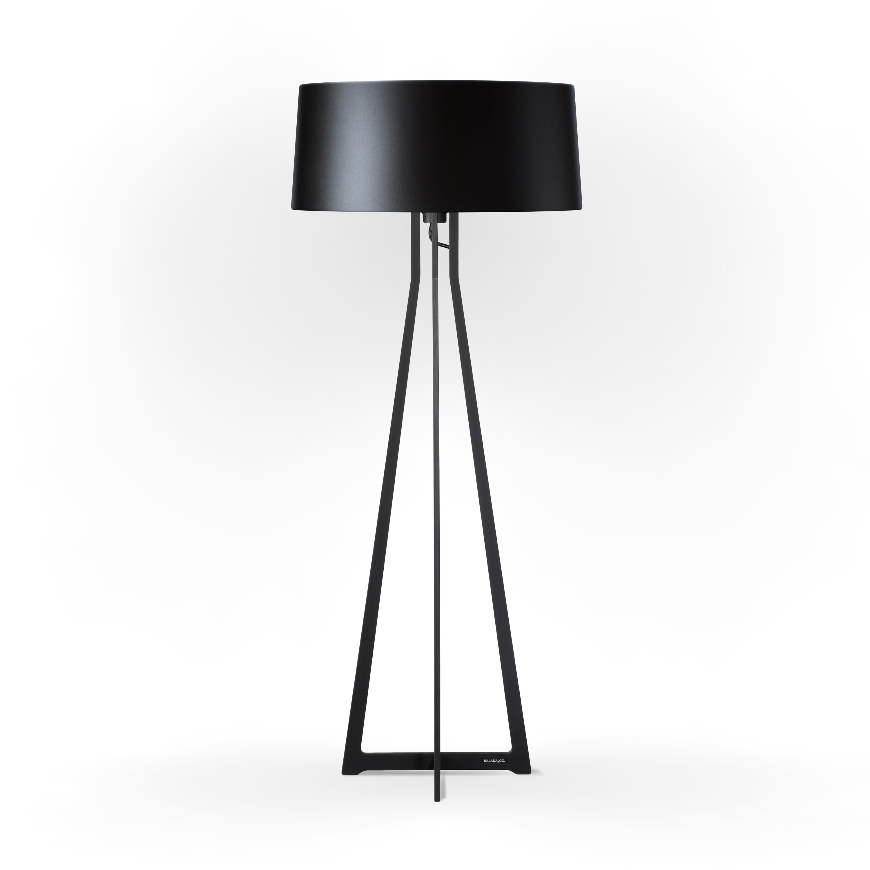 No. 47 Floor Lamp Shiny Matt- Shiny-Black - Fenix NTM®