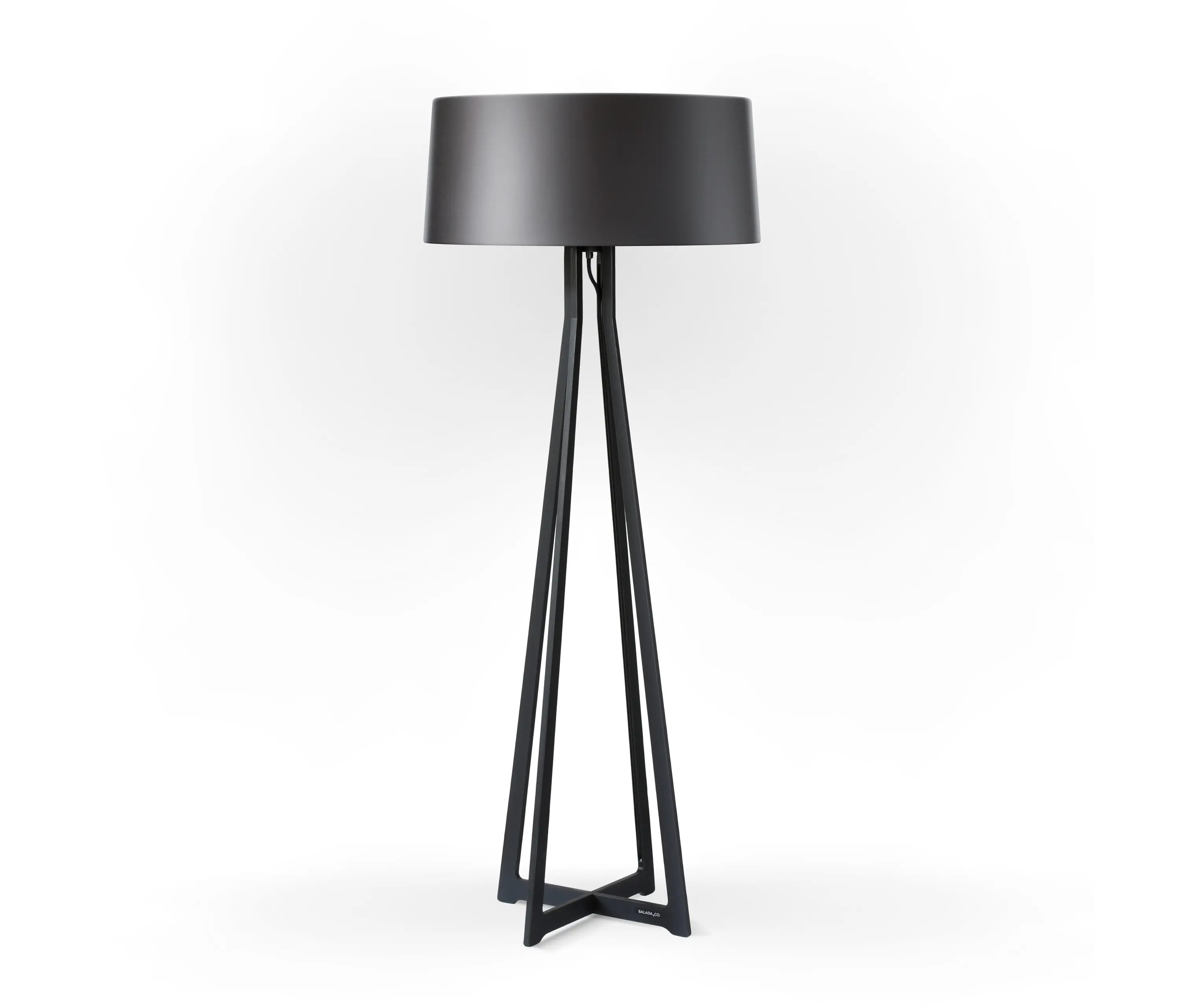 BALADA & CO. - No. 47 Floor Lamp Shiny Matt- Night Grey - Fenix NTM®
