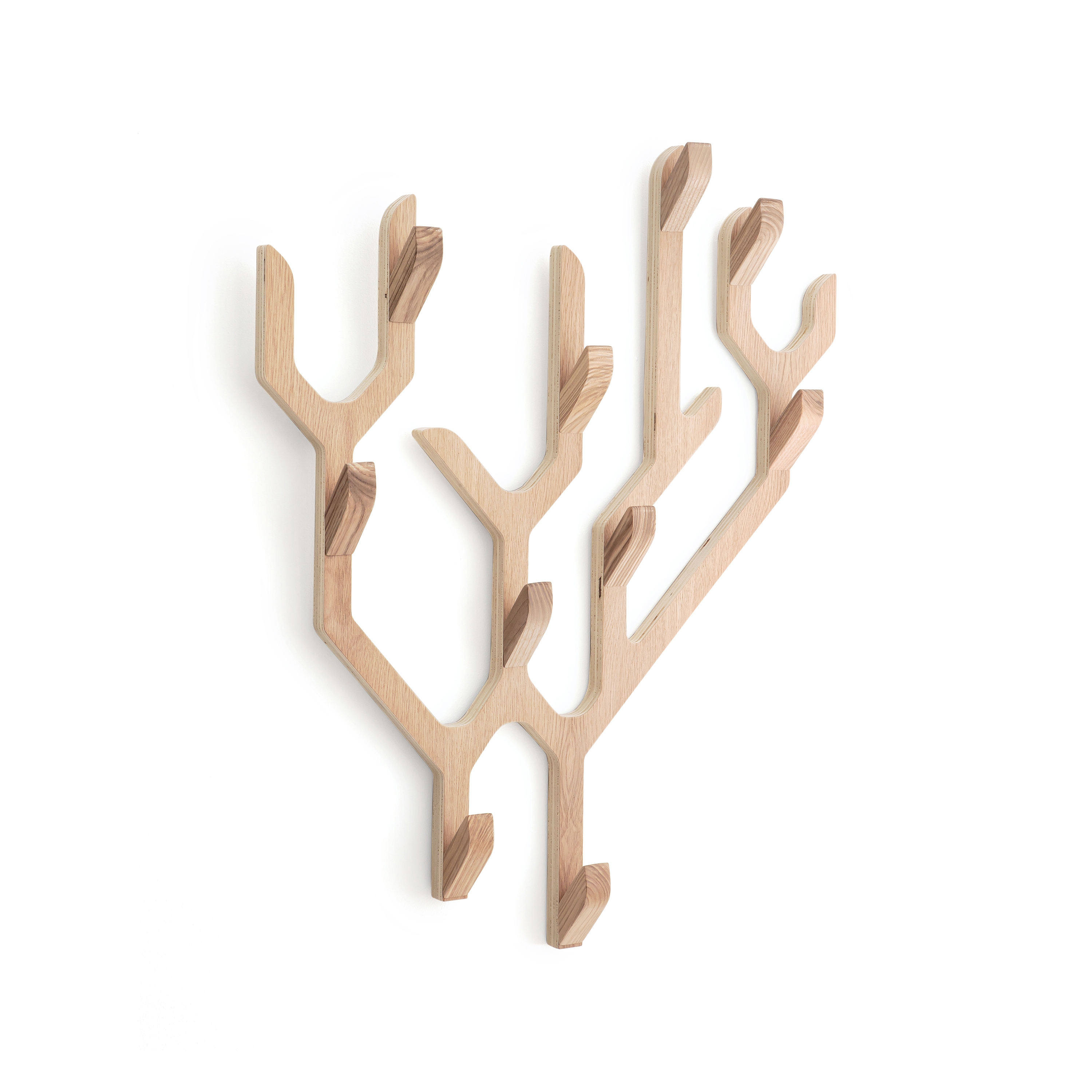 Mostra il prodotto Ambroise | Wall coat rack, natural oak del produttore Hartô